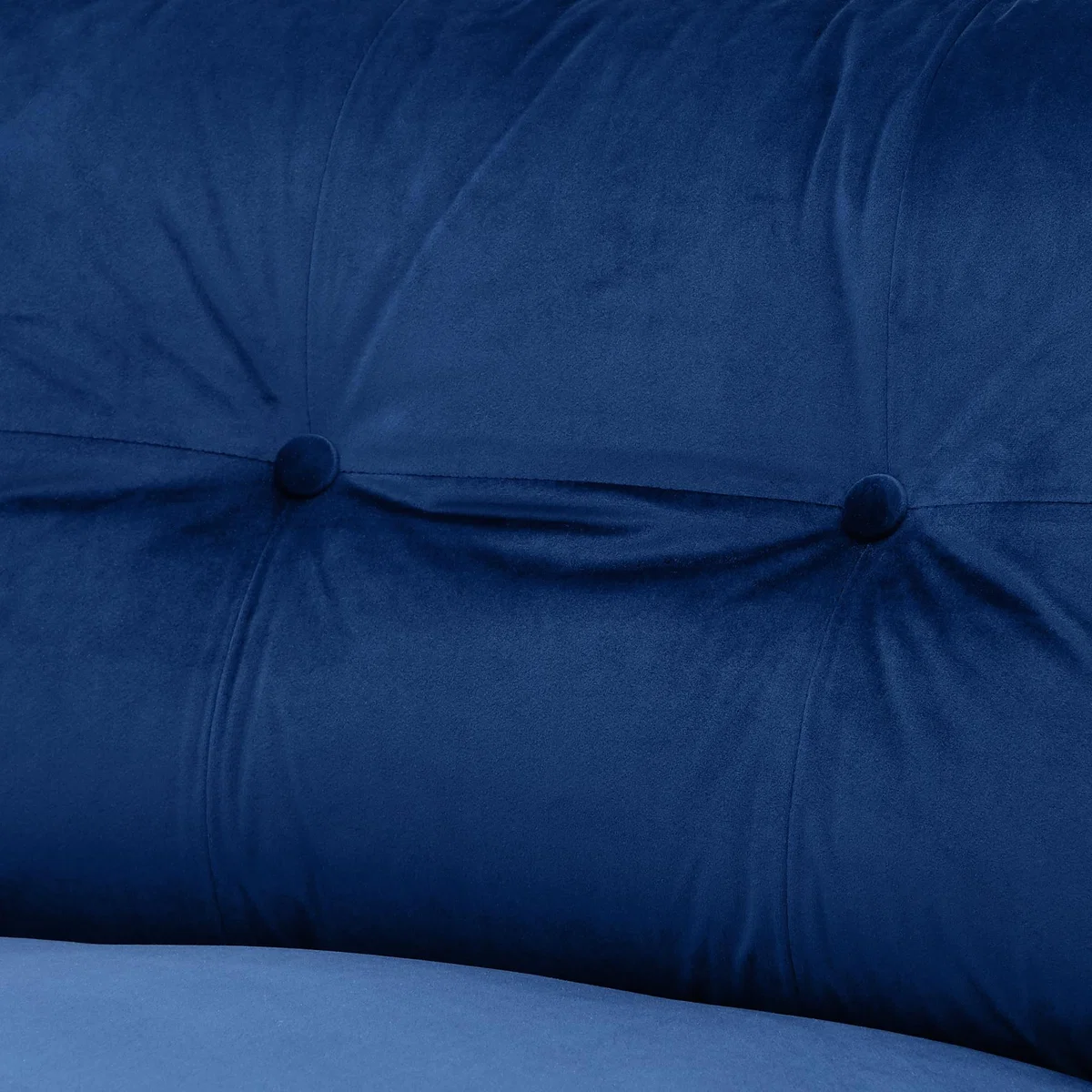 Halston Velvet 2 Seater Sofa Blue – image 5