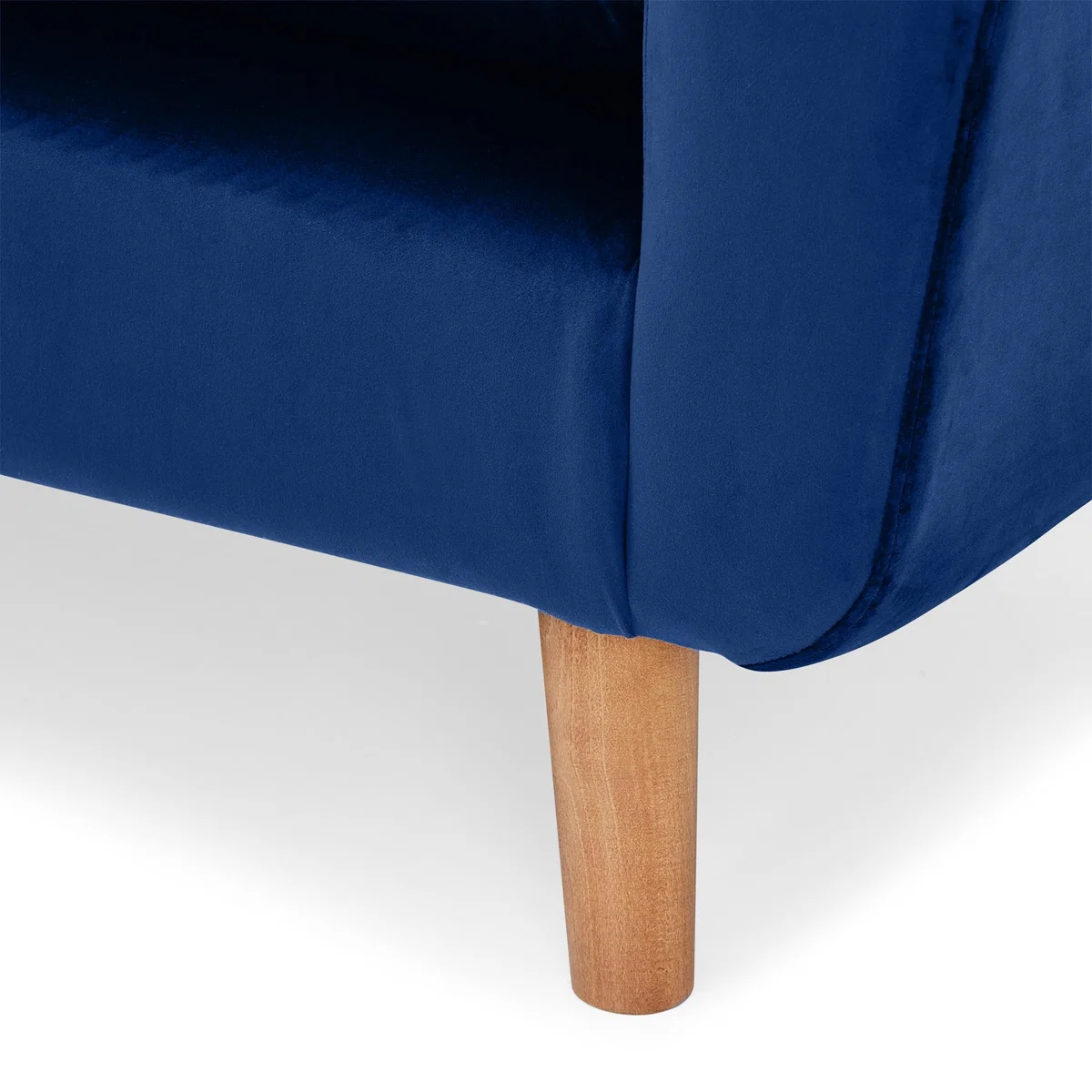 Halston Velvet 2 Seater Sofa Blue – image 6