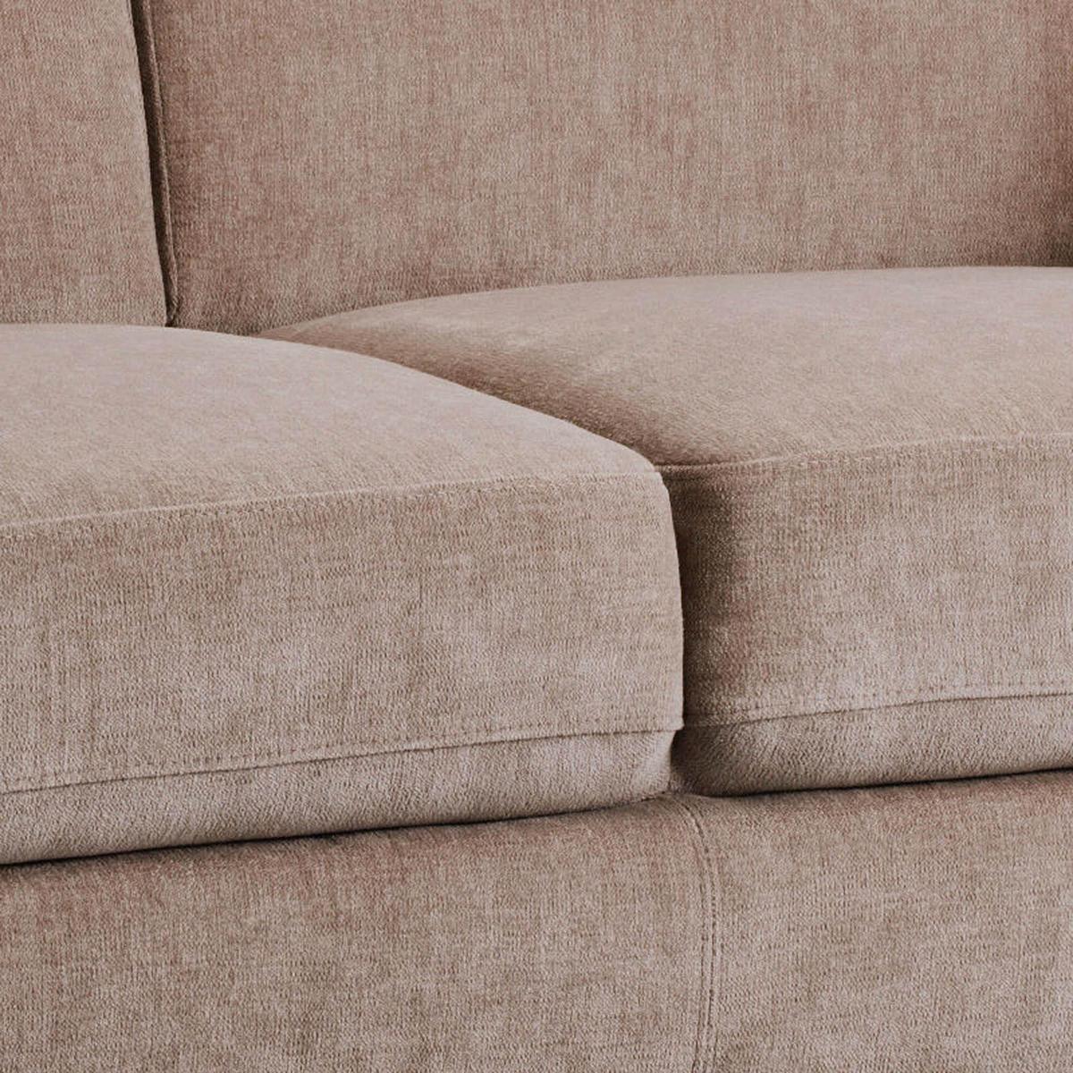 Vivo 2 Seater Fabric Sofa Brown – image 3