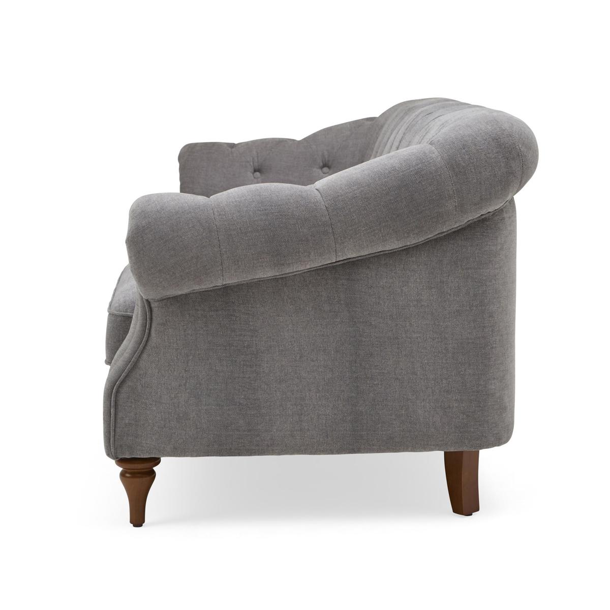 Aubrey Chesterfield 3 Seater Sofa Grey – image 5