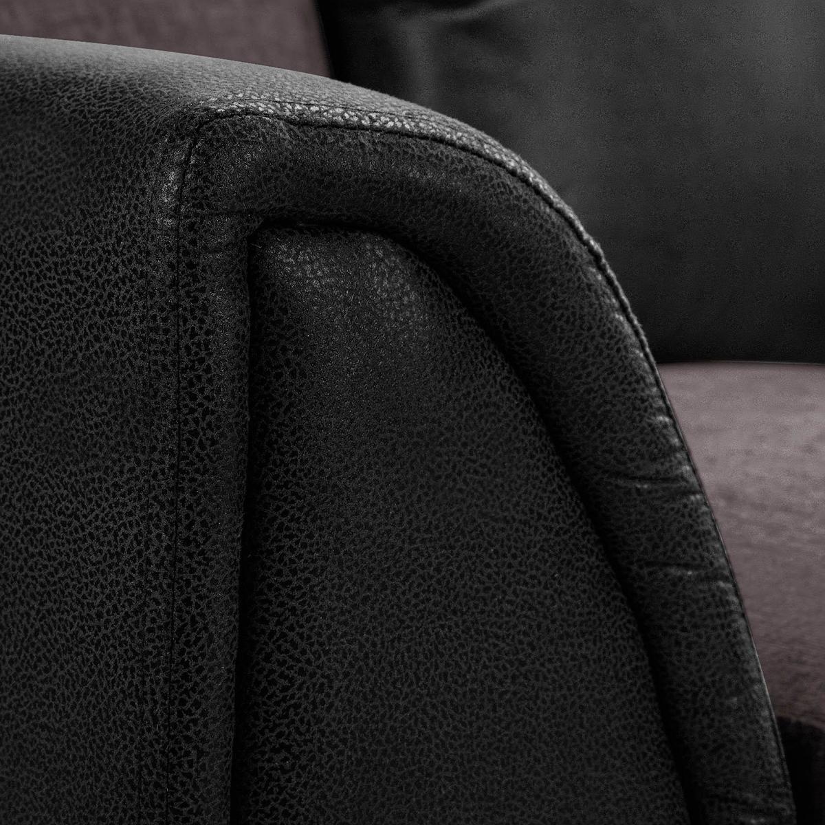 Denver Right Hand Corner Sofabed Black – image 5