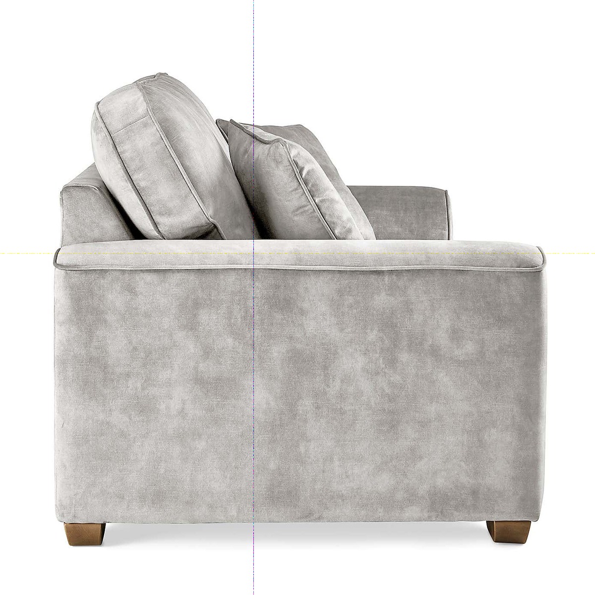 Morello Medium Sofa Slub Velvet Slub Velvet Cement – image 4