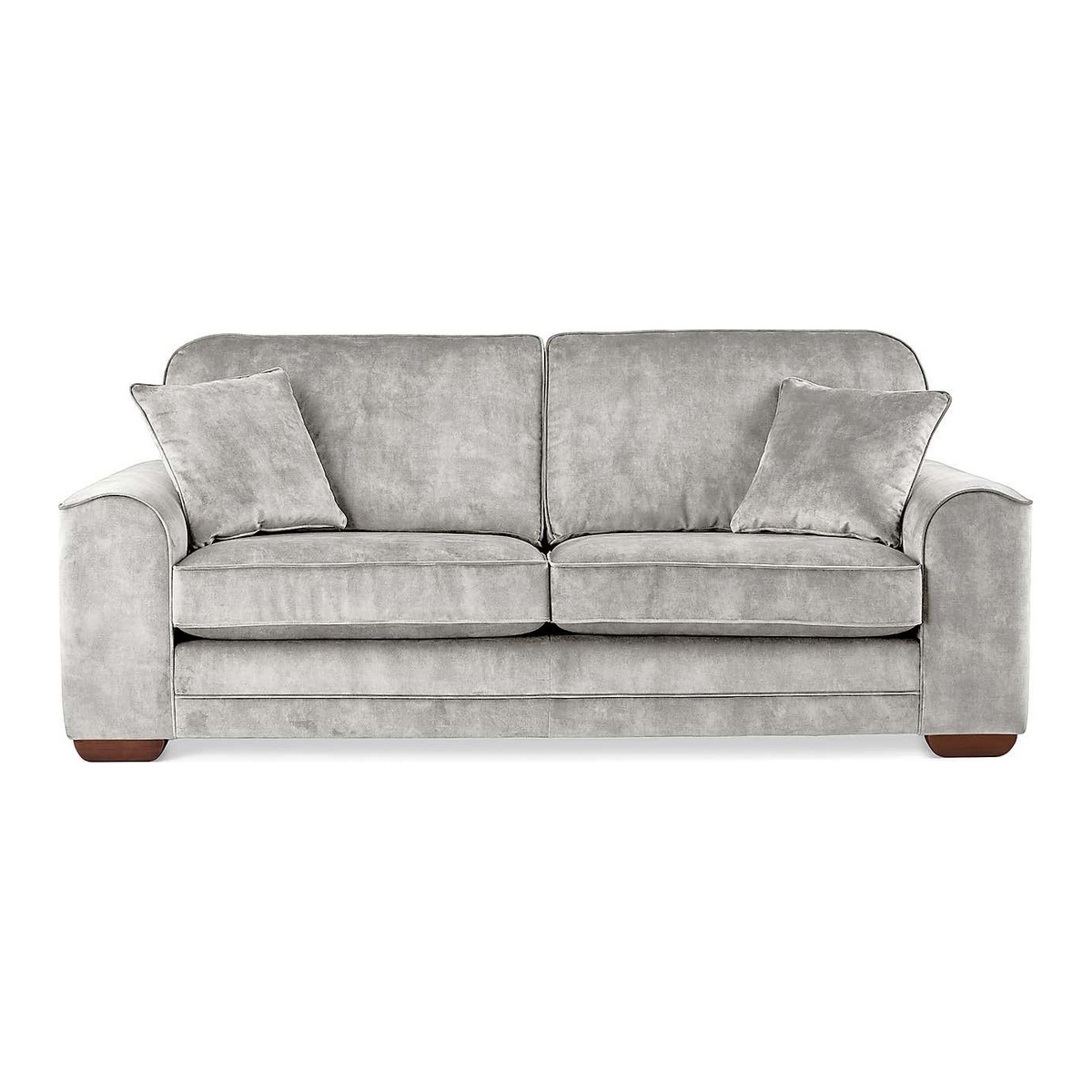 Morello Medium Sofa Slub Velvet Slub Velvet Cement – image 1