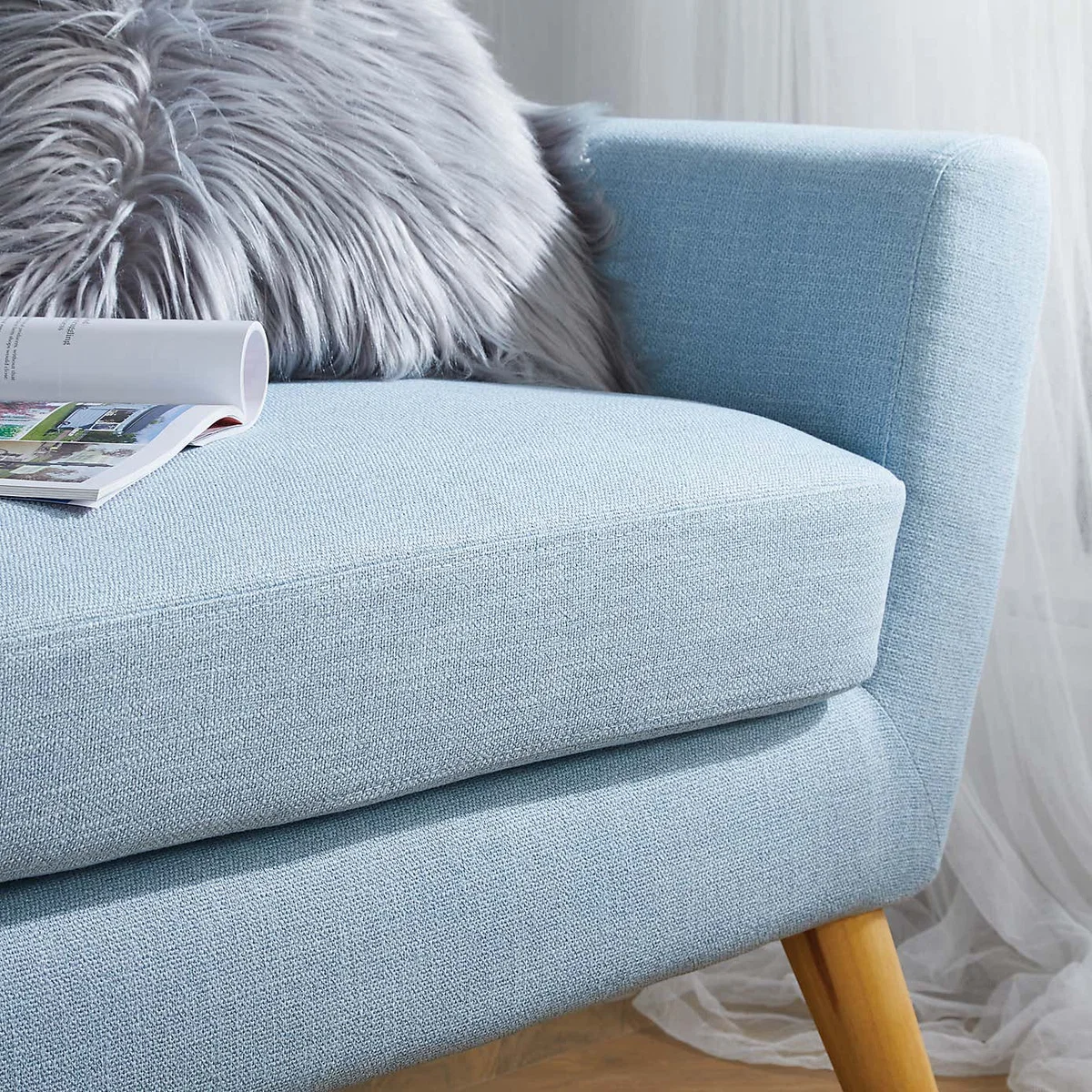 Lambeth 3 Seater Sofa Grey – image 4