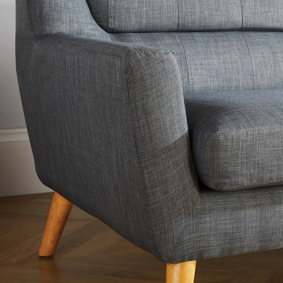 Lambeth 3 Seater Sofa Grey – image 9