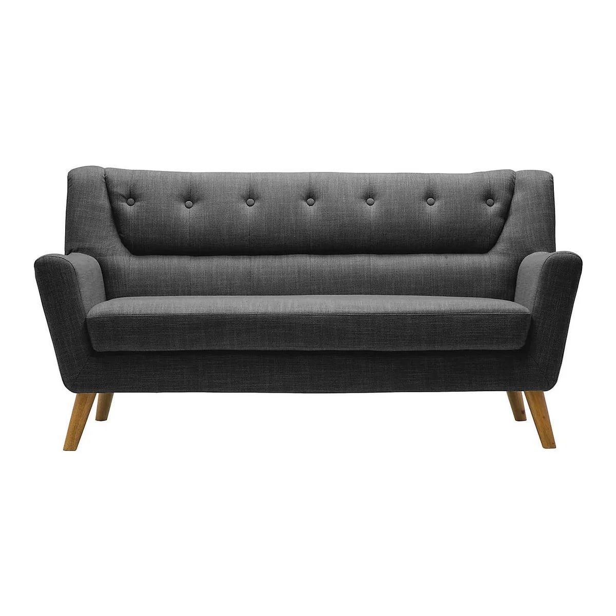 Lambeth 3 Seater Sofa Grey – image 1