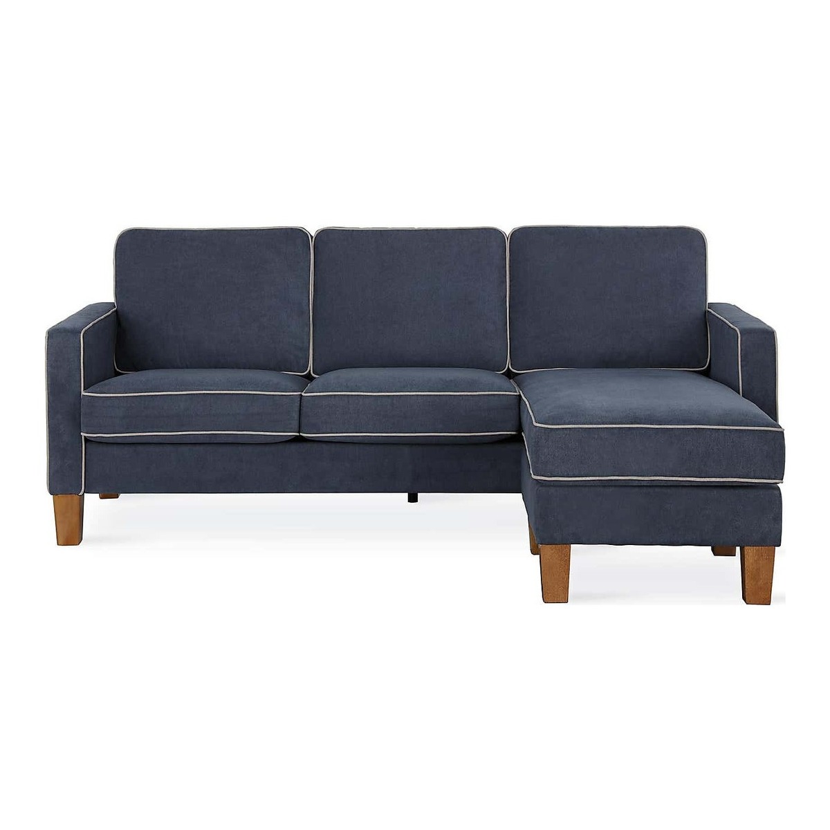 Bowen Chenille Corner Sofa Blue – image 1
