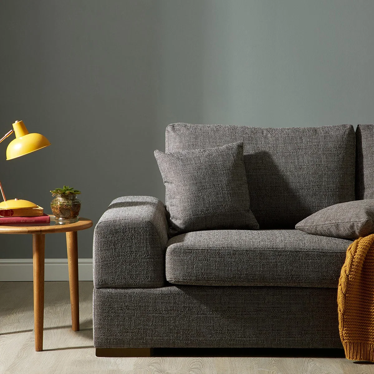 Vedori 3 Seater Sofa Grey – image 4