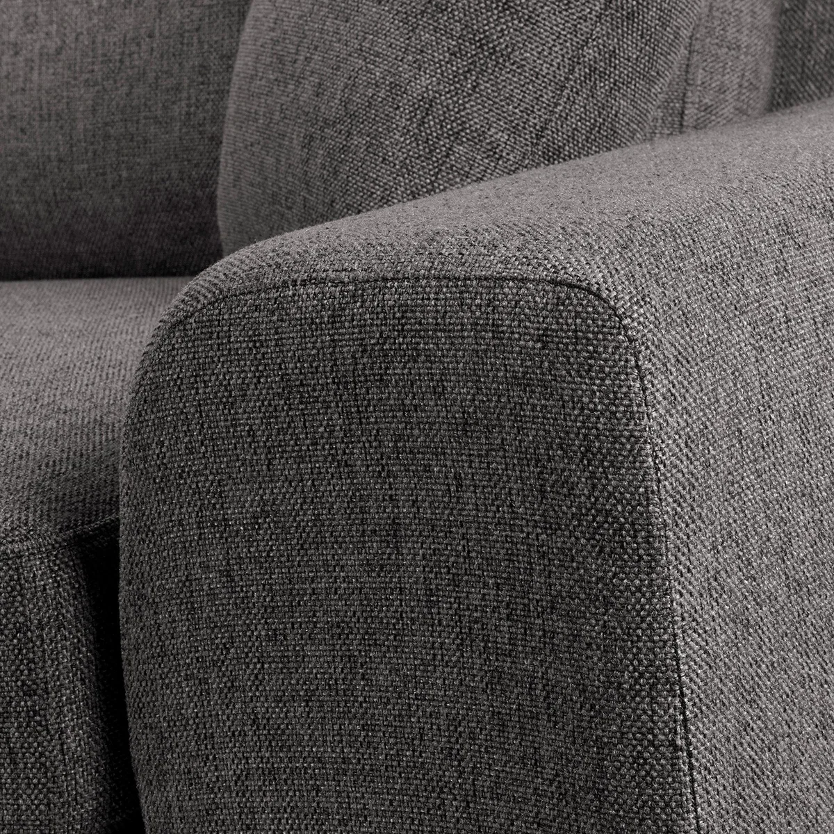 Vedori 3 Seater Sofa Grey – image 7