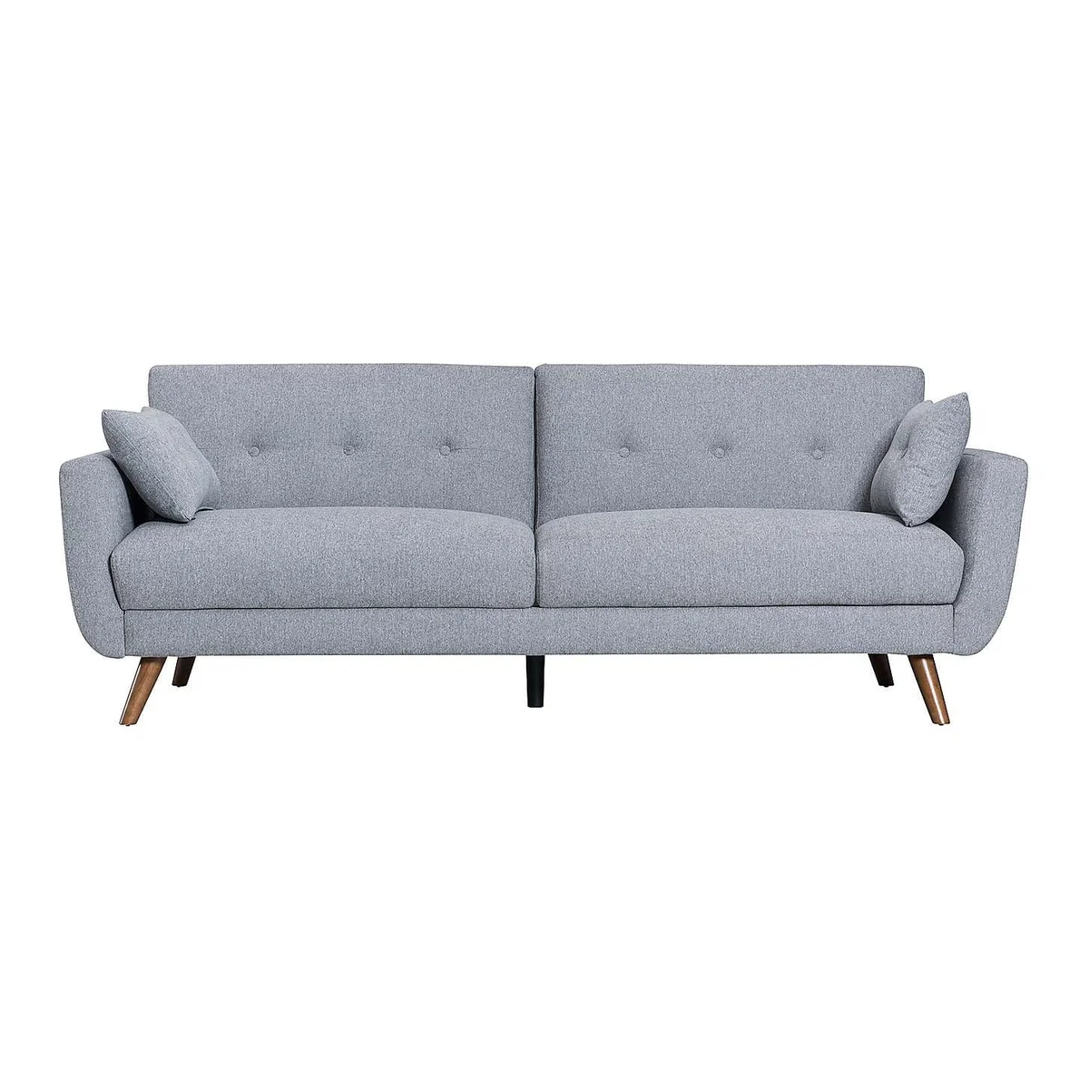 Bobby Grey 3 Seater Sofa Bed Grey – image 1