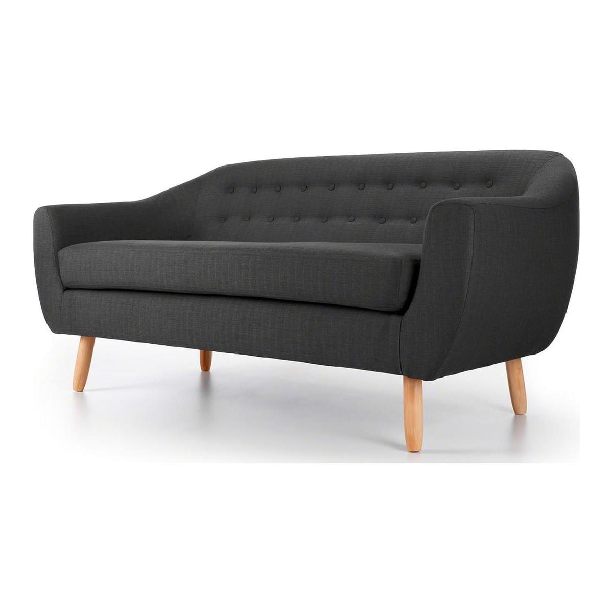 Leo 2 Seater Sofa Grey – image 2