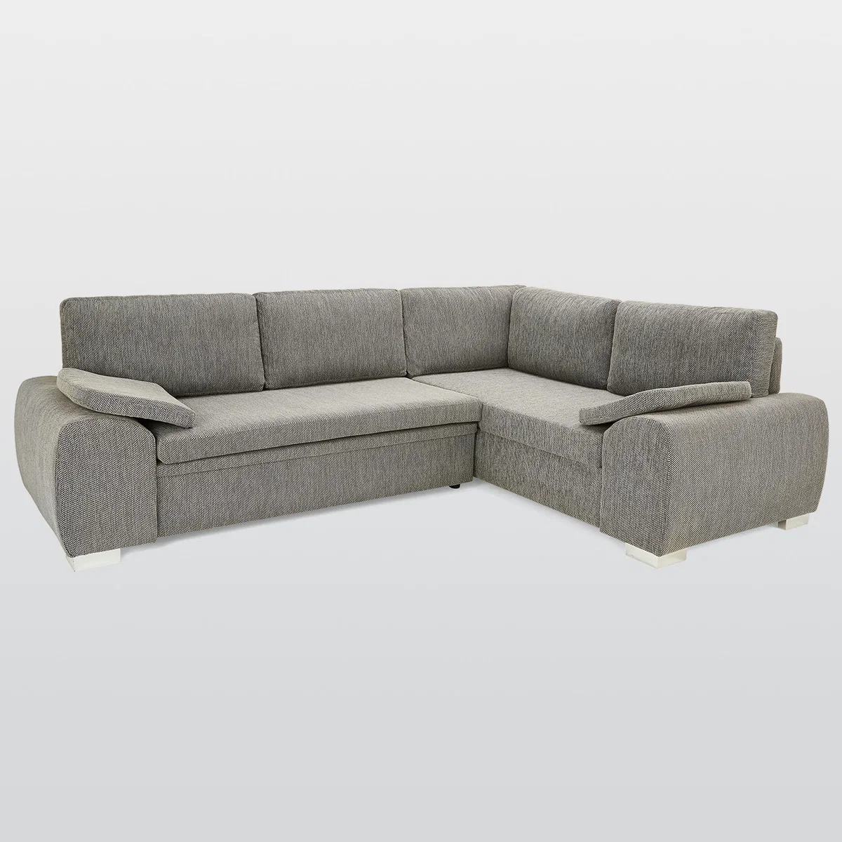 Enzo Left Hand Corner Sofa Bed Grey – image 4