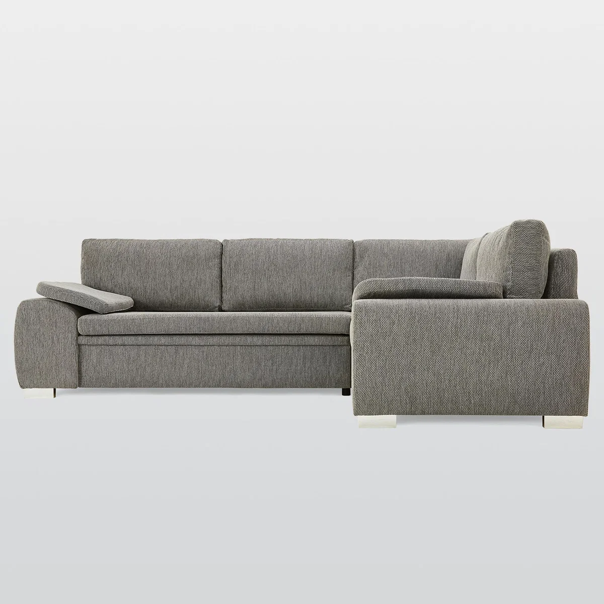 Enzo Left Hand Corner Sofa Bed Grey – image 6