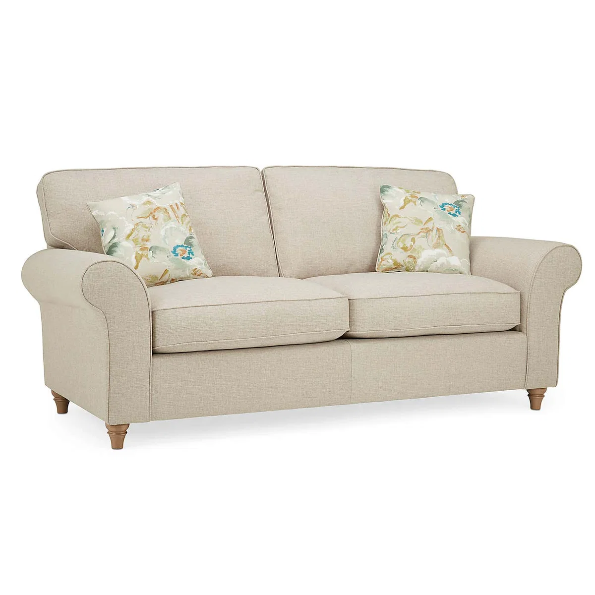 Rosa 3 Seater Sofa Beige – image 3