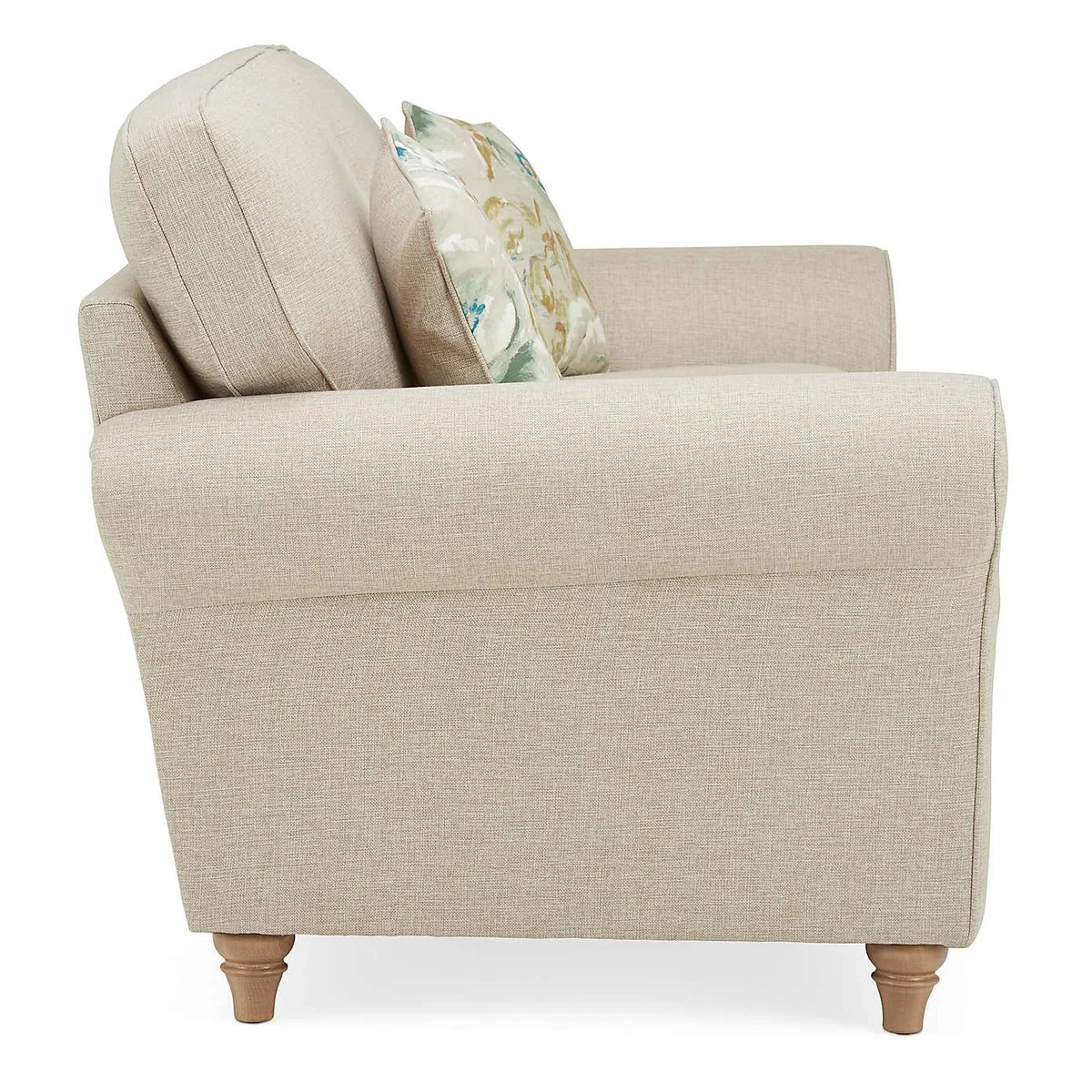 Rosa 3 Seater Sofa Beige – image 4