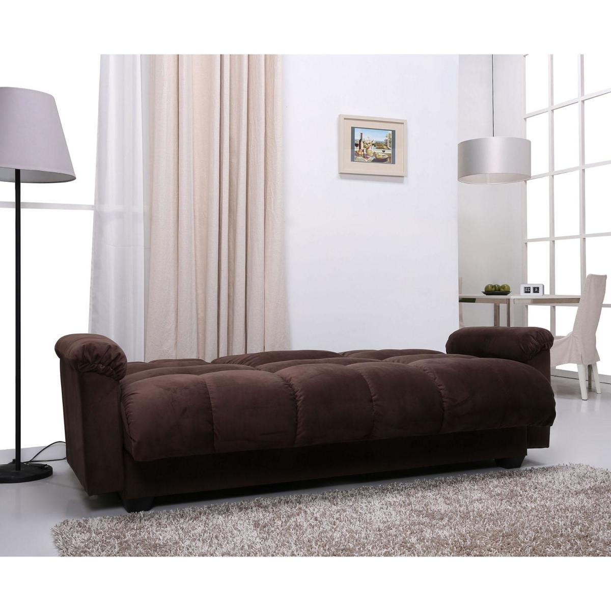 Cate Fabric Sofa Bed Beige – image 5