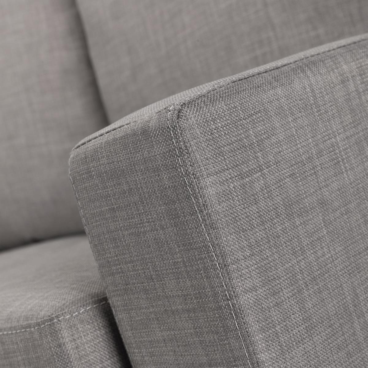 Carla Reversible Fabric Corner Chaise Sofa Grey – image 5