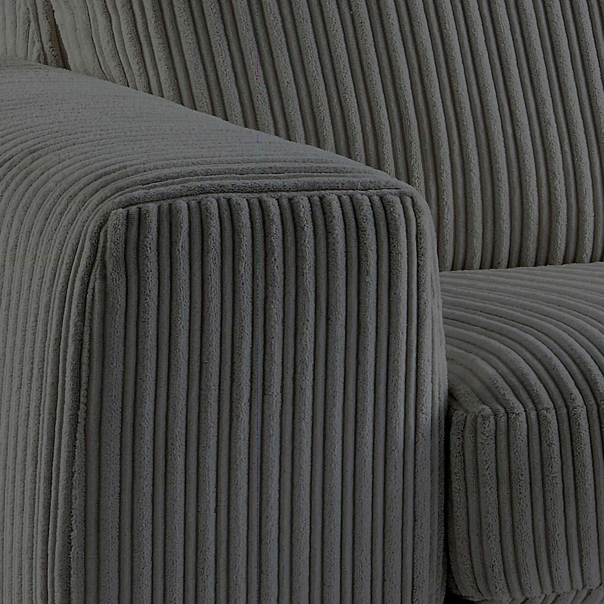 Champ Fabric Reversible Corner Chaise Sofa Cream – image 4