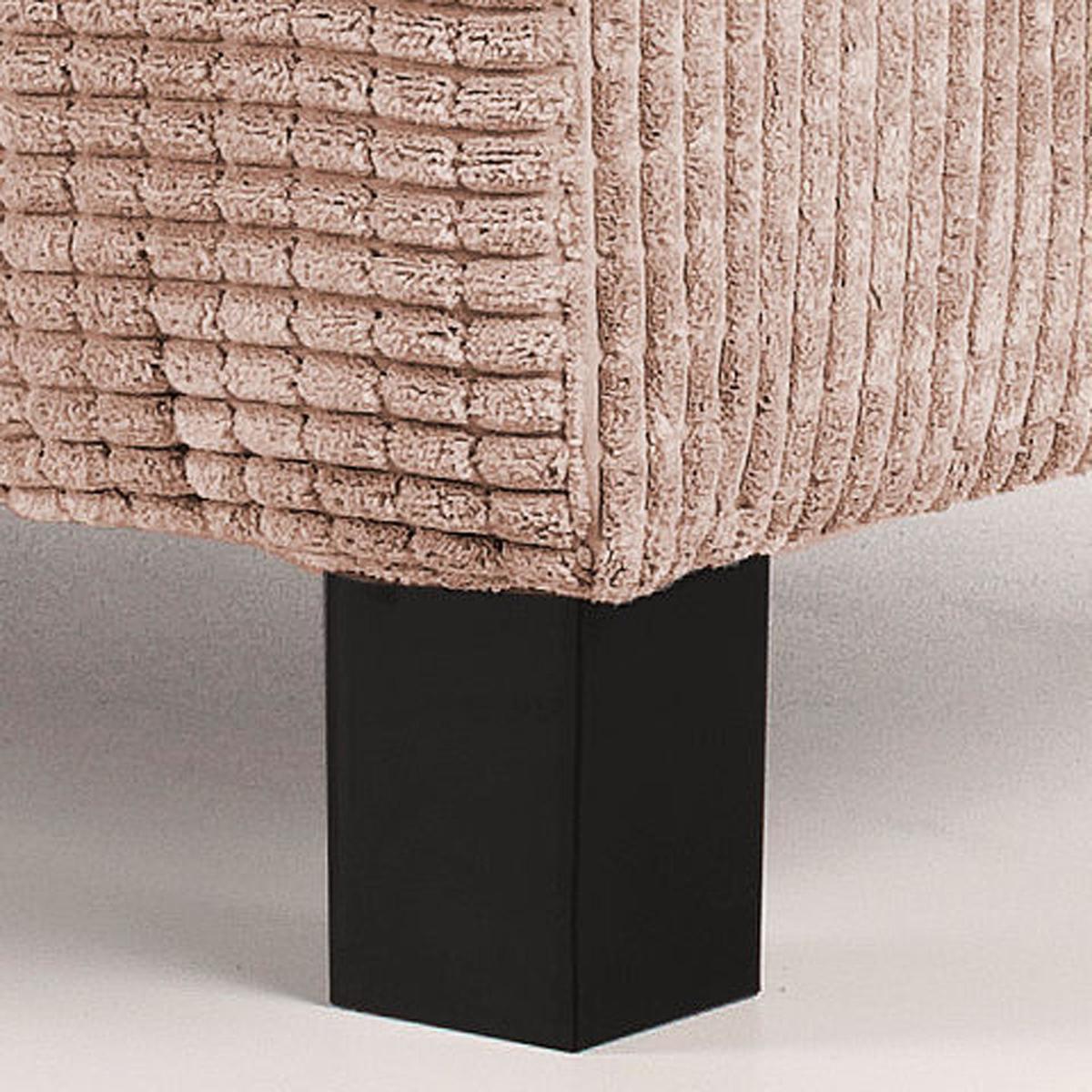 Max 3 Seater Fabric Sofa Cream – image 3