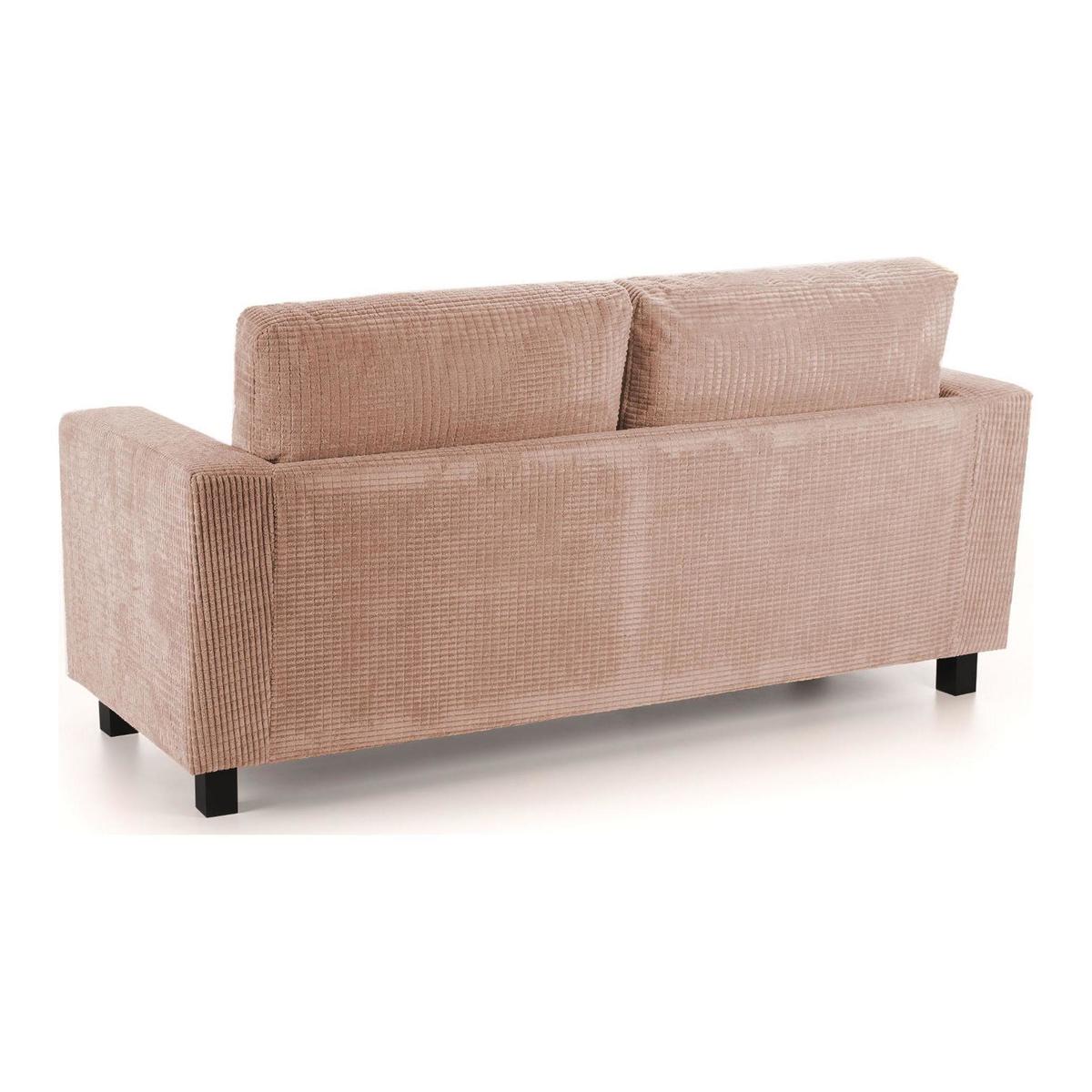 Max 3 Seater Fabric Sofa Cream – image 2