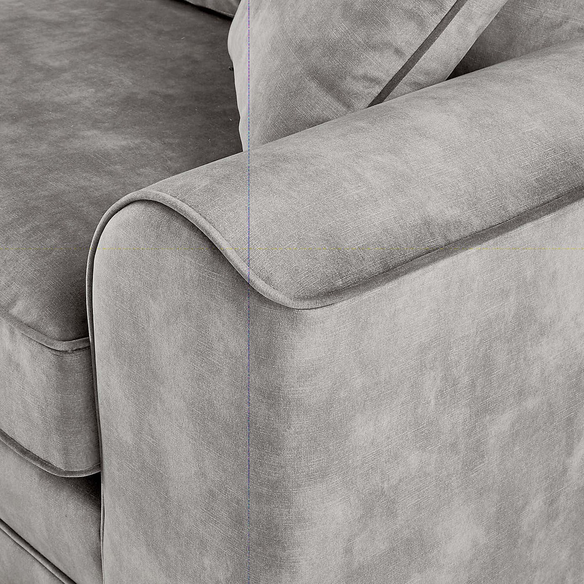 Morello Medium Sofa Slub Velvet Slub Velvet Forest Green – image 7