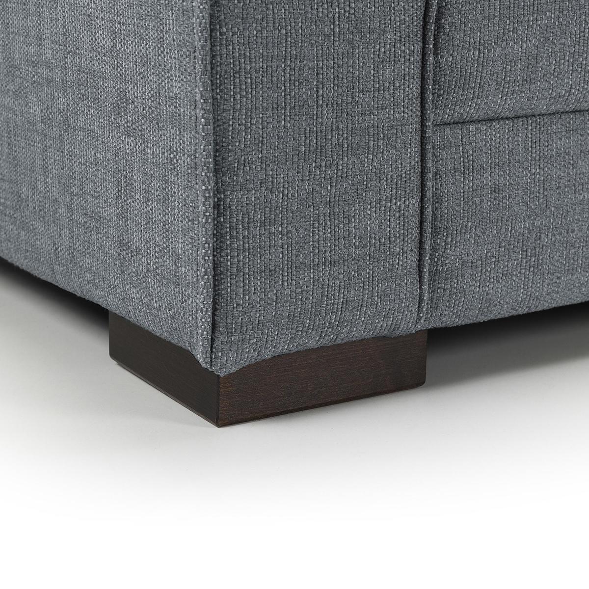 Logan Right Hand Corner Sofa Bed Grey – image 6