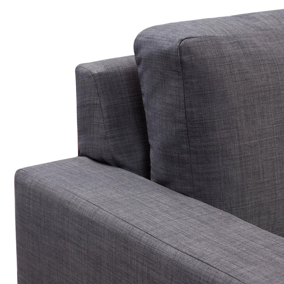 Tuscany Grey 3 Seater Sofa Grey – image 4