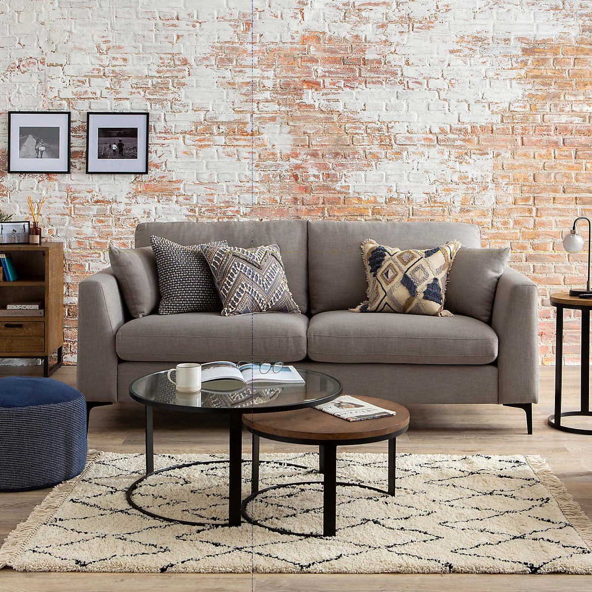 Edison 3 Seater Sofa - Charcoal Dark Grey – image 2