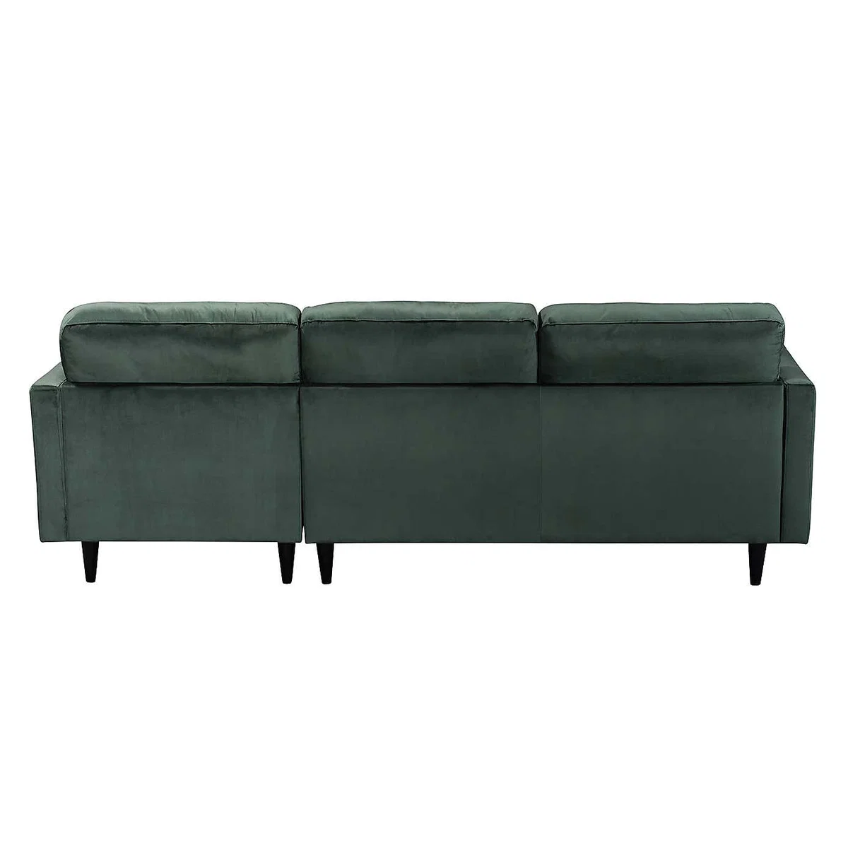 Sheldon Velvet Right Hand Corner Chaise Sofa Green – image 6