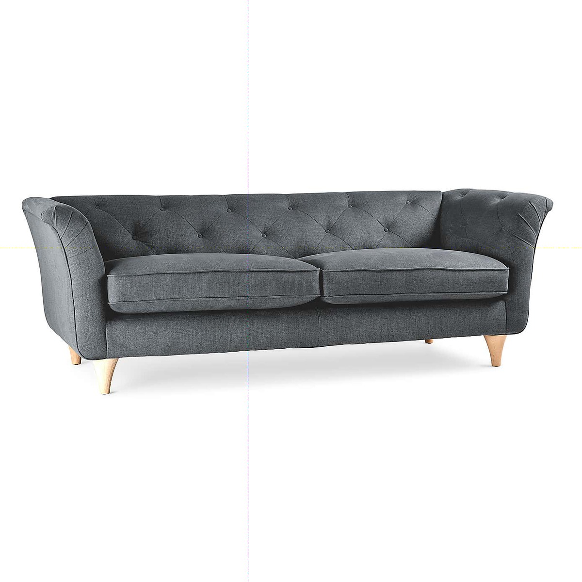 Jaipur Medium Sofa Brushed Plain Fabric Brushed Plain Graphite – image 3