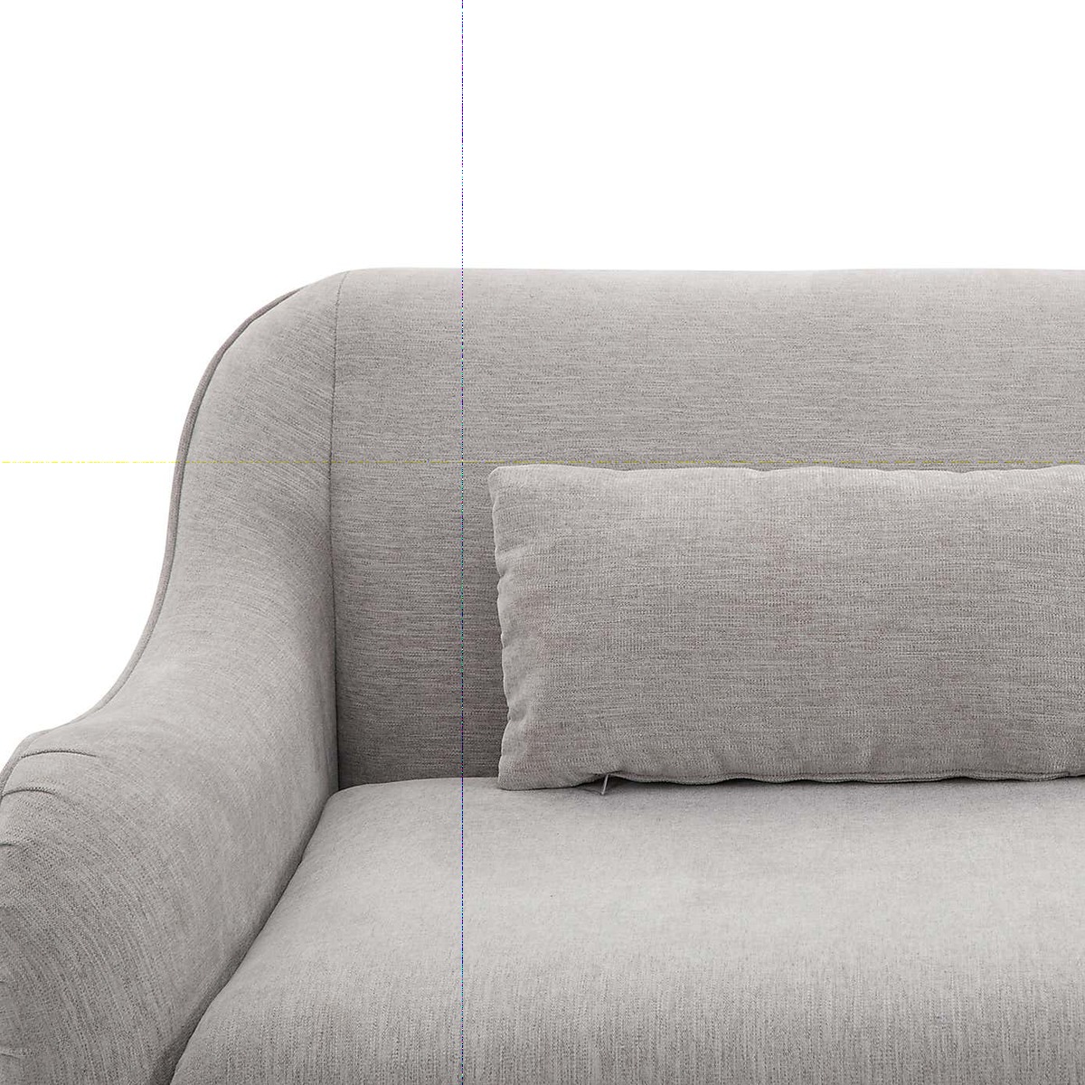 Heidy Chenille 3 Seater Sofa - Grey Grey – image 4