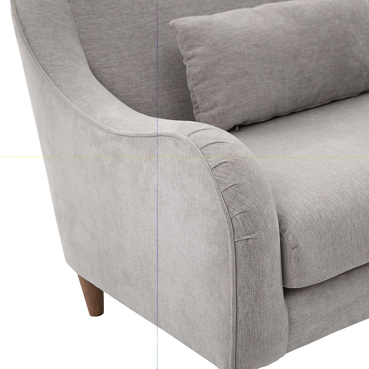 Heidy Chenille 3 Seater Sofa - Grey Grey – image 5