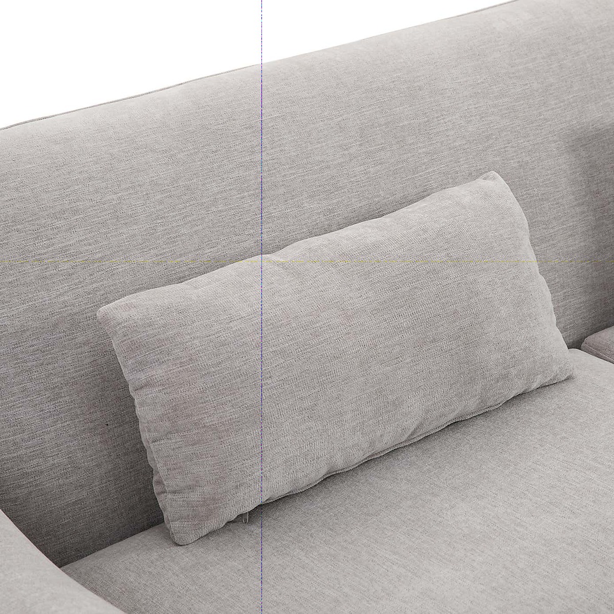 Heidy Chenille 3 Seater Sofa - Grey Grey – image 7