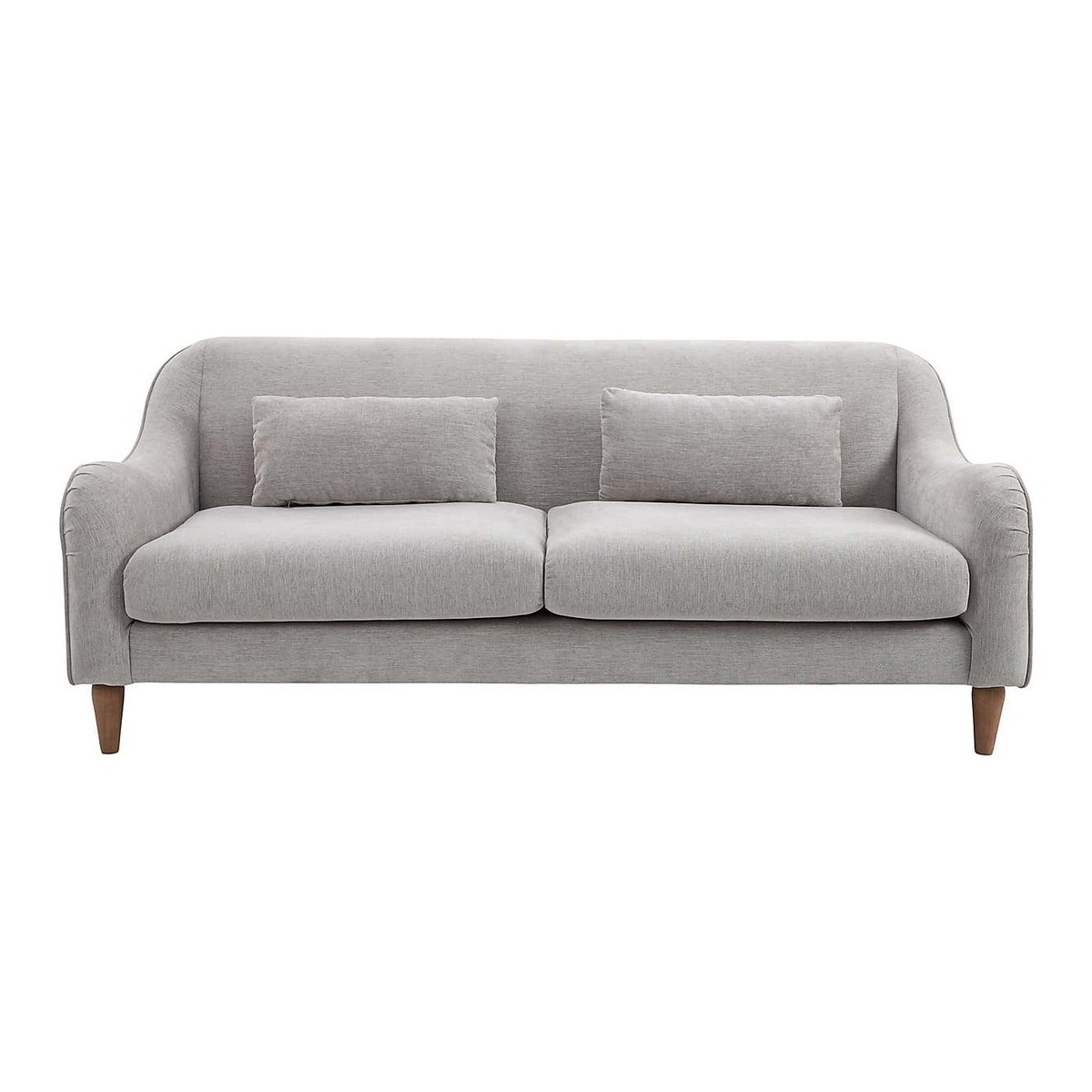 Heidy Chenille 3 Seater Sofa - Grey Grey – image 1