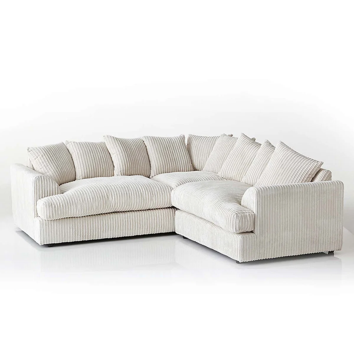 Jasper Large Corner Sofa Cream