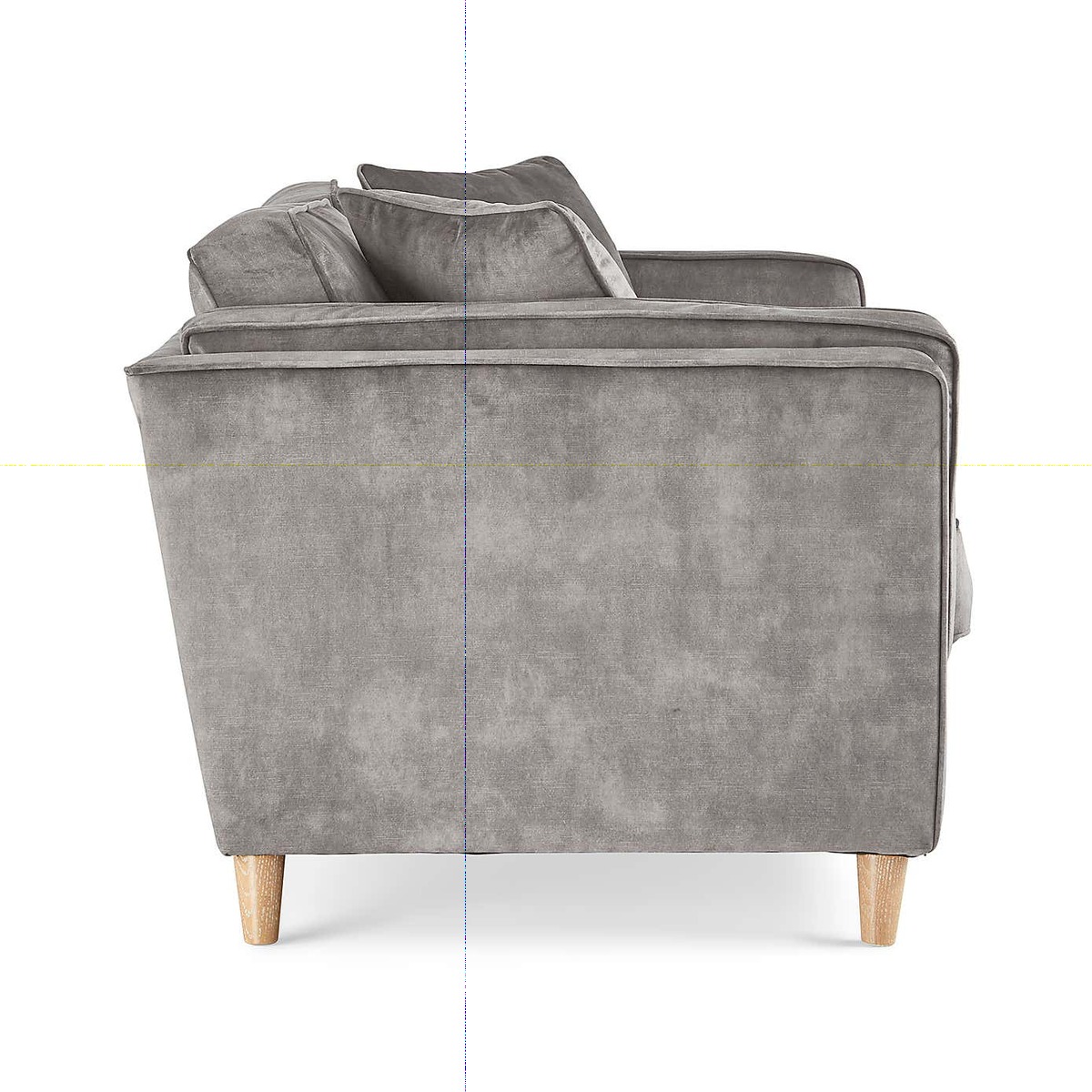 Arabella Small Sofa Slub Velvet Slub Velvet Mustard – image 3