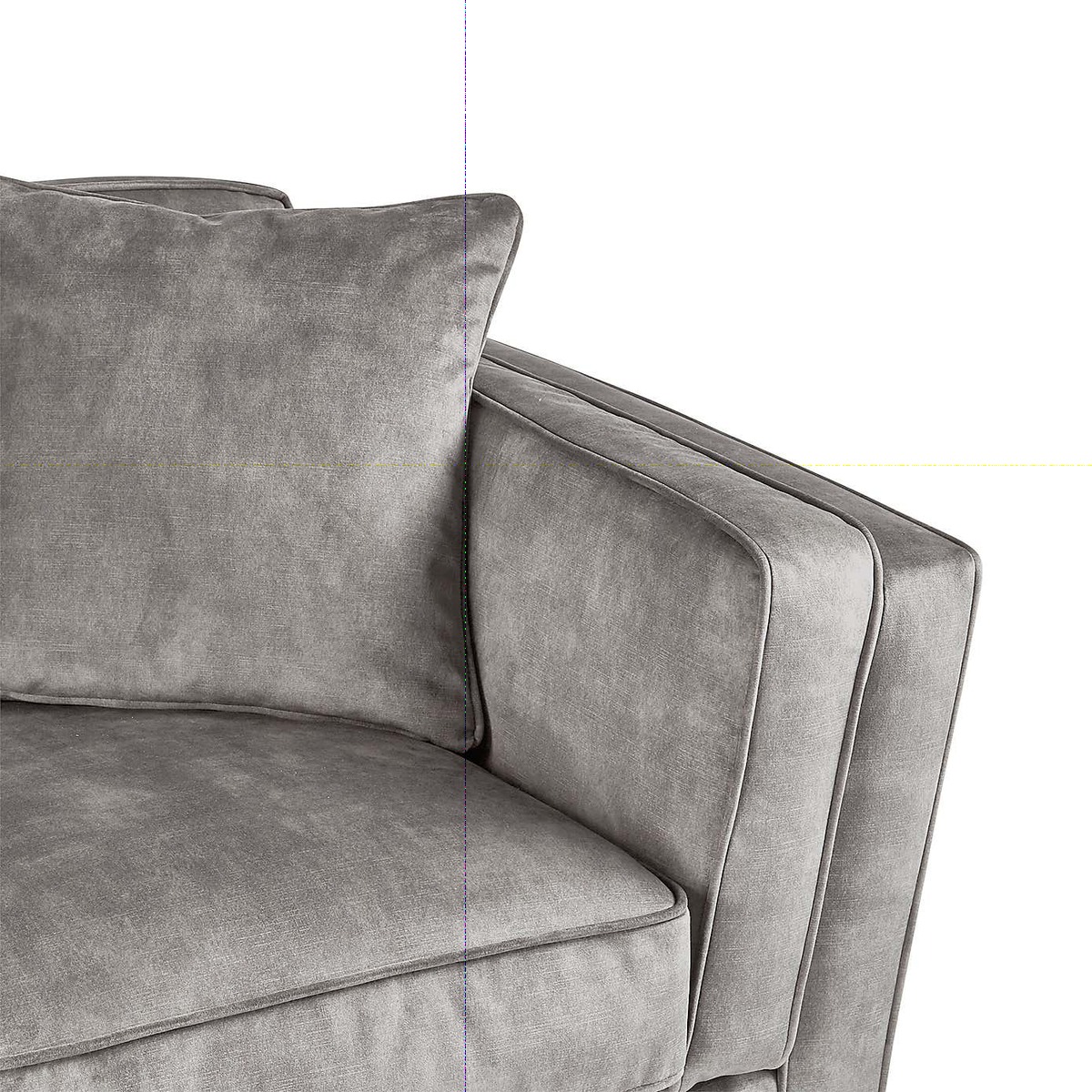 Arabella Small Sofa Slub Velvet Slub Velvet Mustard – image 5