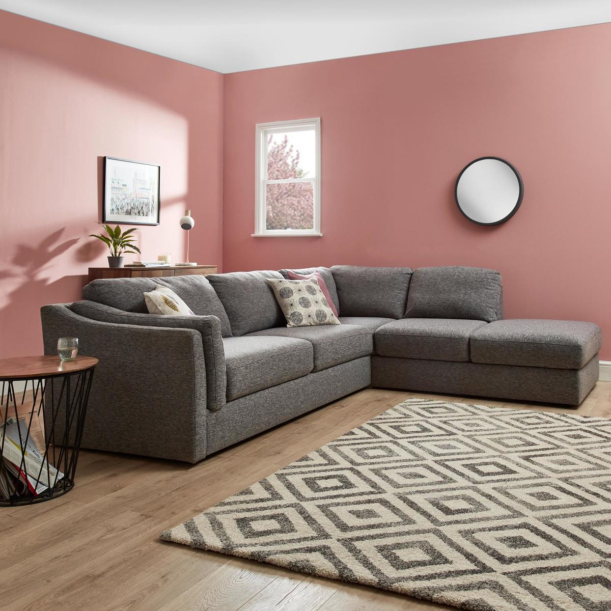 Westow Grey Right Hand Corner Sofa Grey – image 3