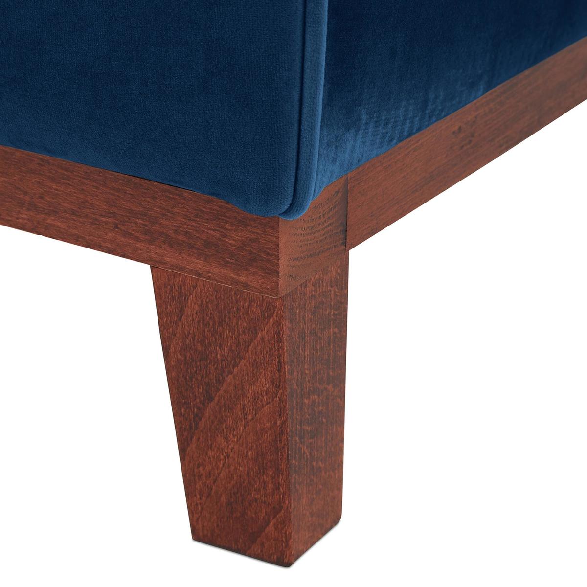 Lenoy 2 Seater Velvet Sofa Blue – image 5