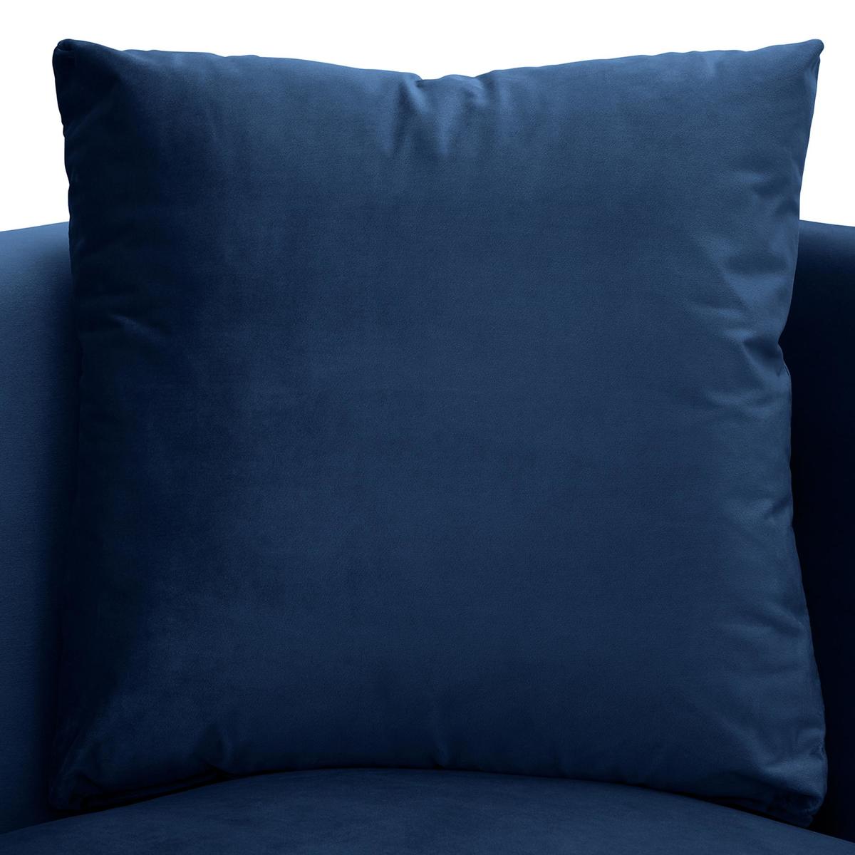 Lenoy 2 Seater Velvet Sofa Blue – image 7