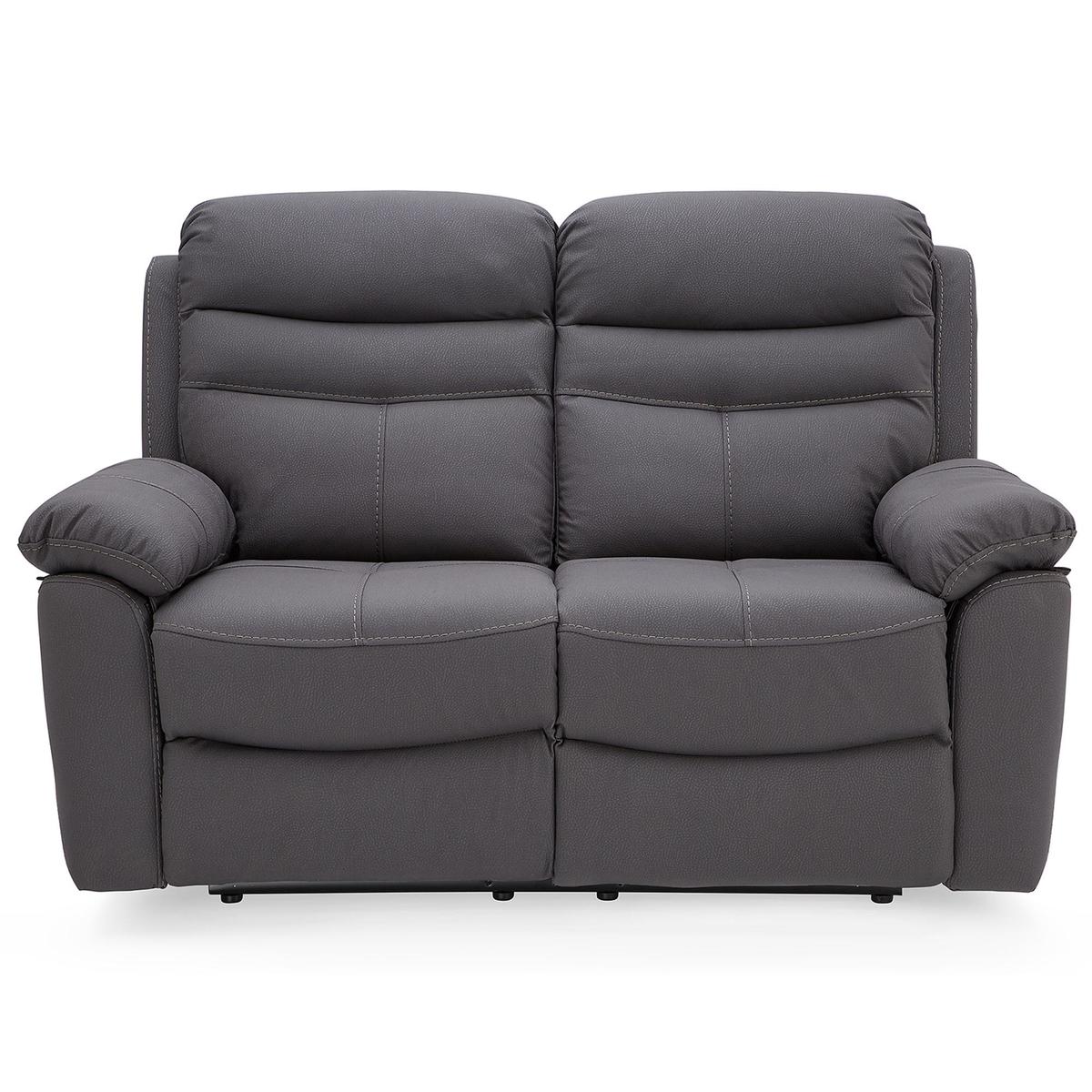 Conway Reclining 2 Seater Sofa Grey – image 3