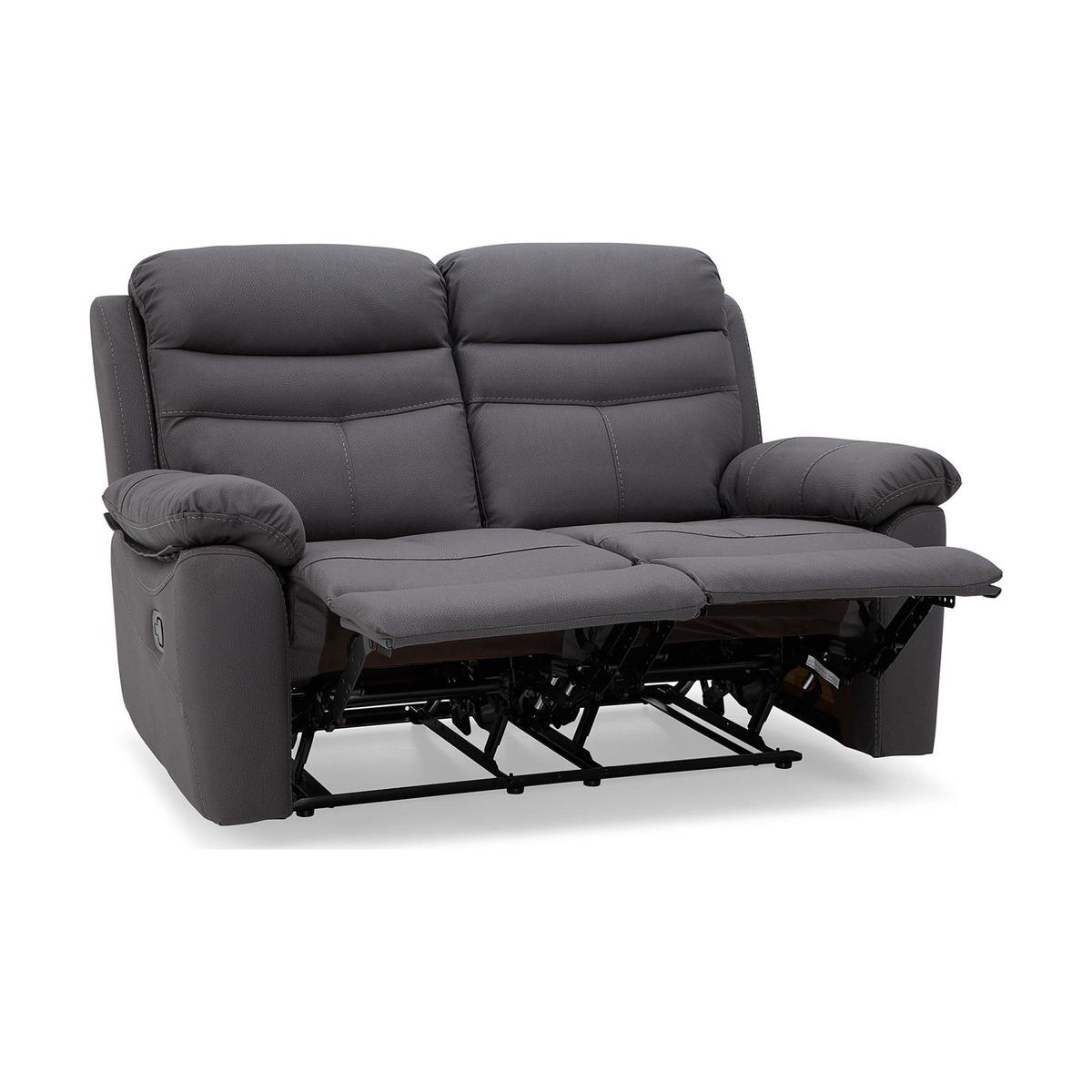 Conway Reclining 2 Seater Sofa Grey – image 2