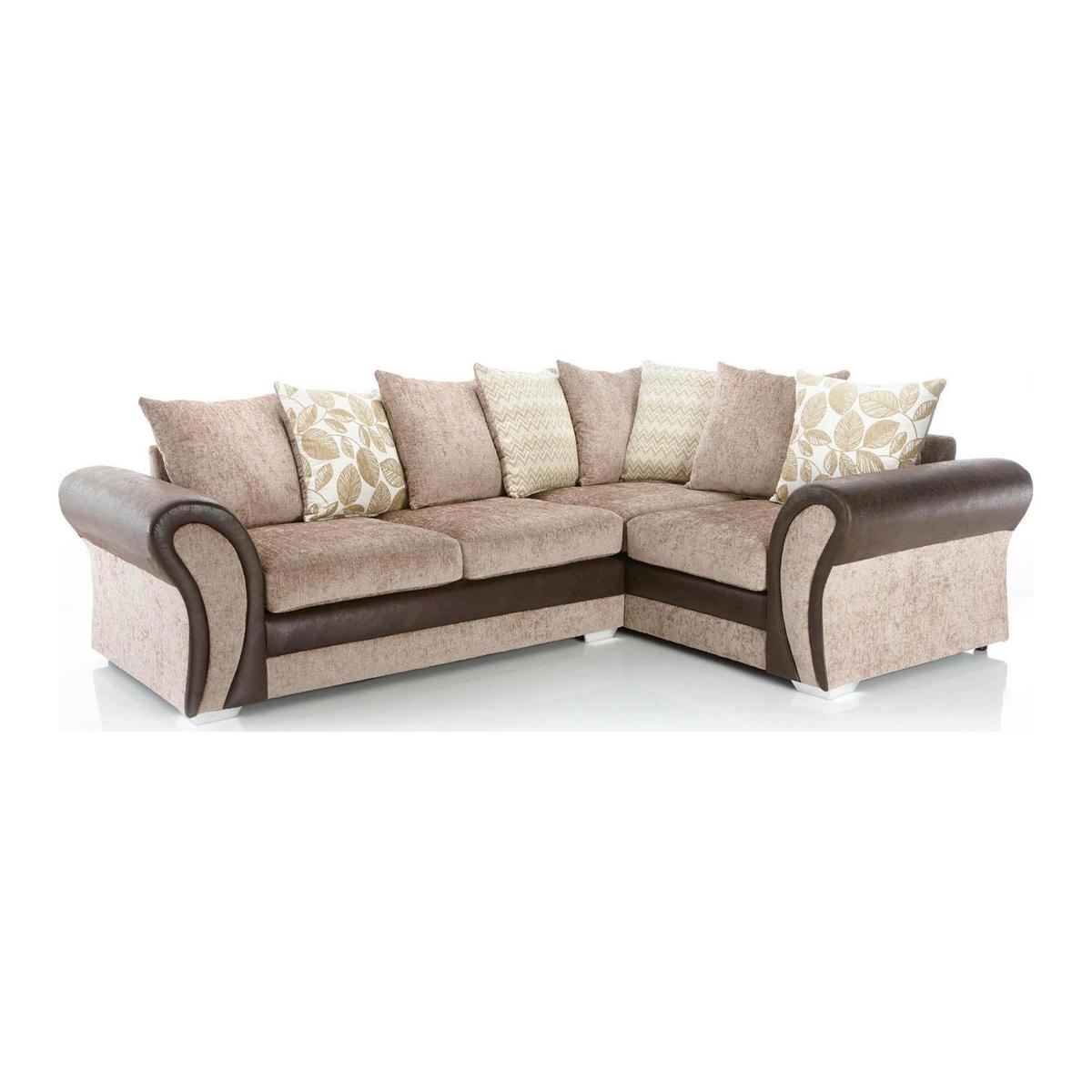 Scarlett Right Hand Corner Sofa Cream