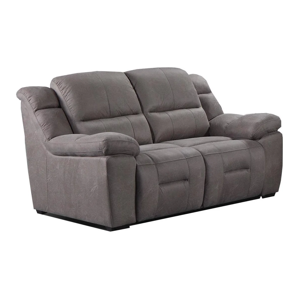 Madison Vintage 2 Seater Fabric Sofa - Silver Silver – image 1