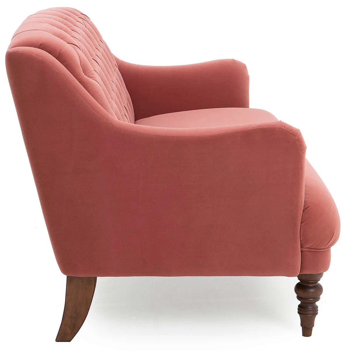 Natalia Velvet 2 Seater Sofa Blue – image 4