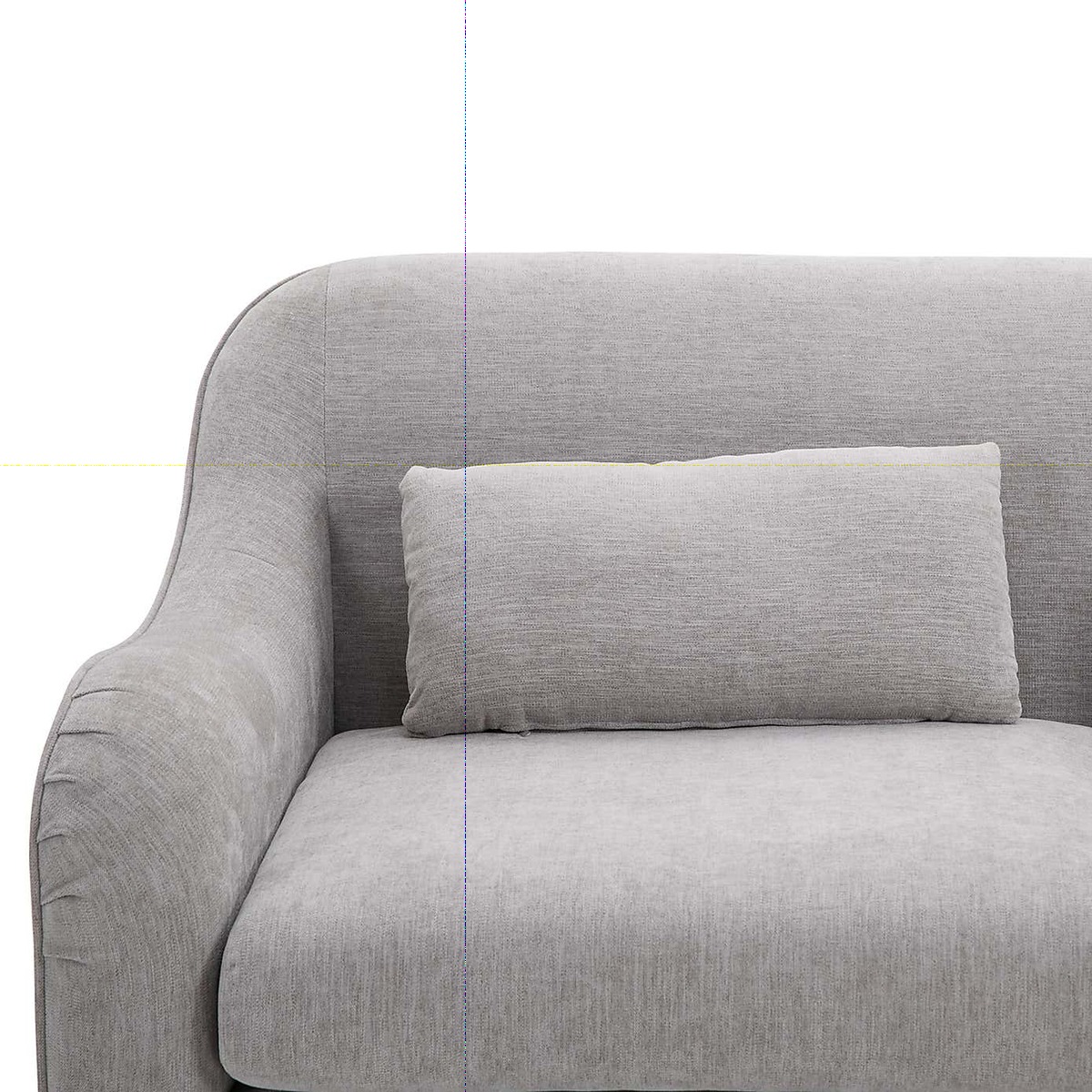 Heidy Chenille 2 Seater Sofa - Grey Grey – image 3