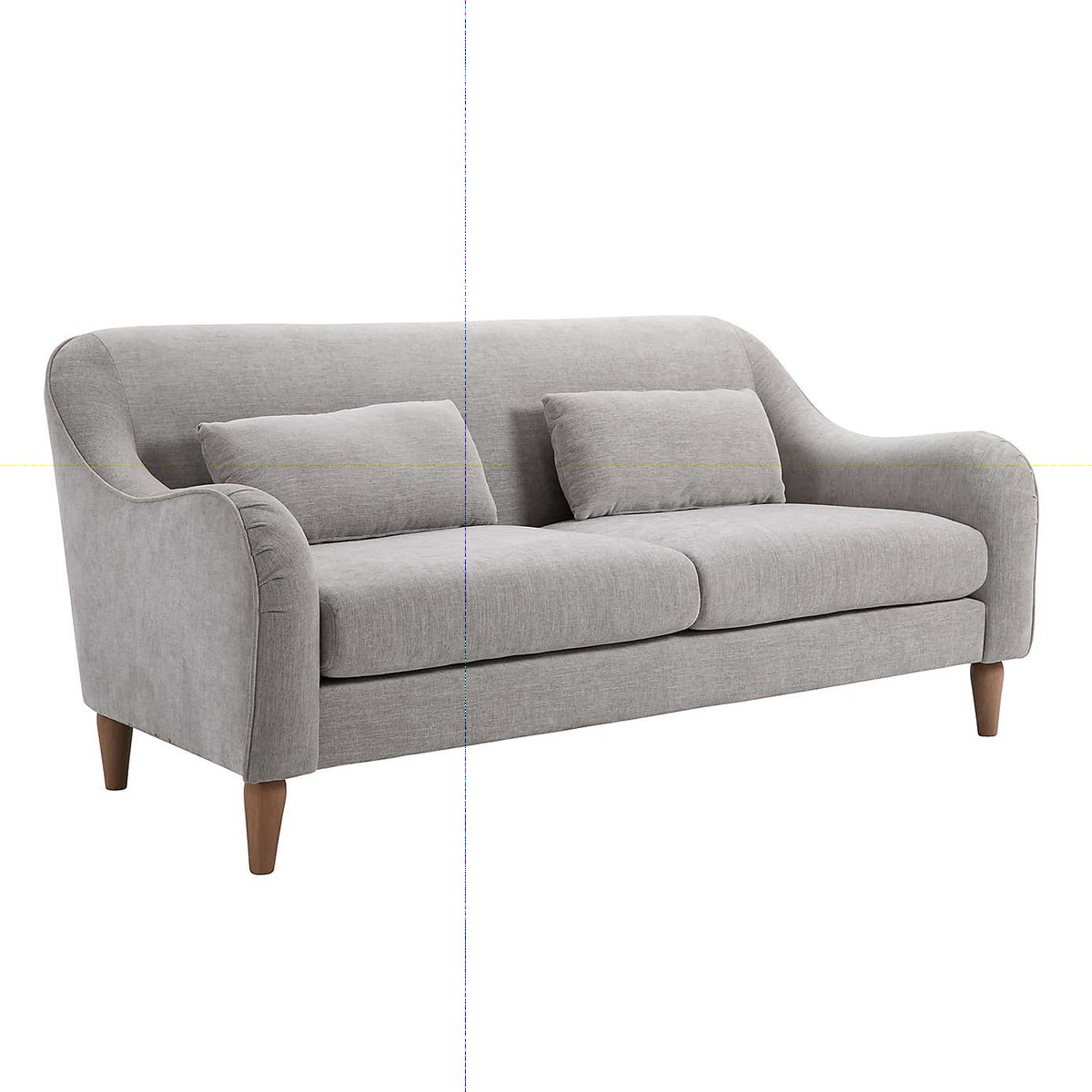 Heidy Chenille 2 Seater Sofa - Grey Grey – image 4
