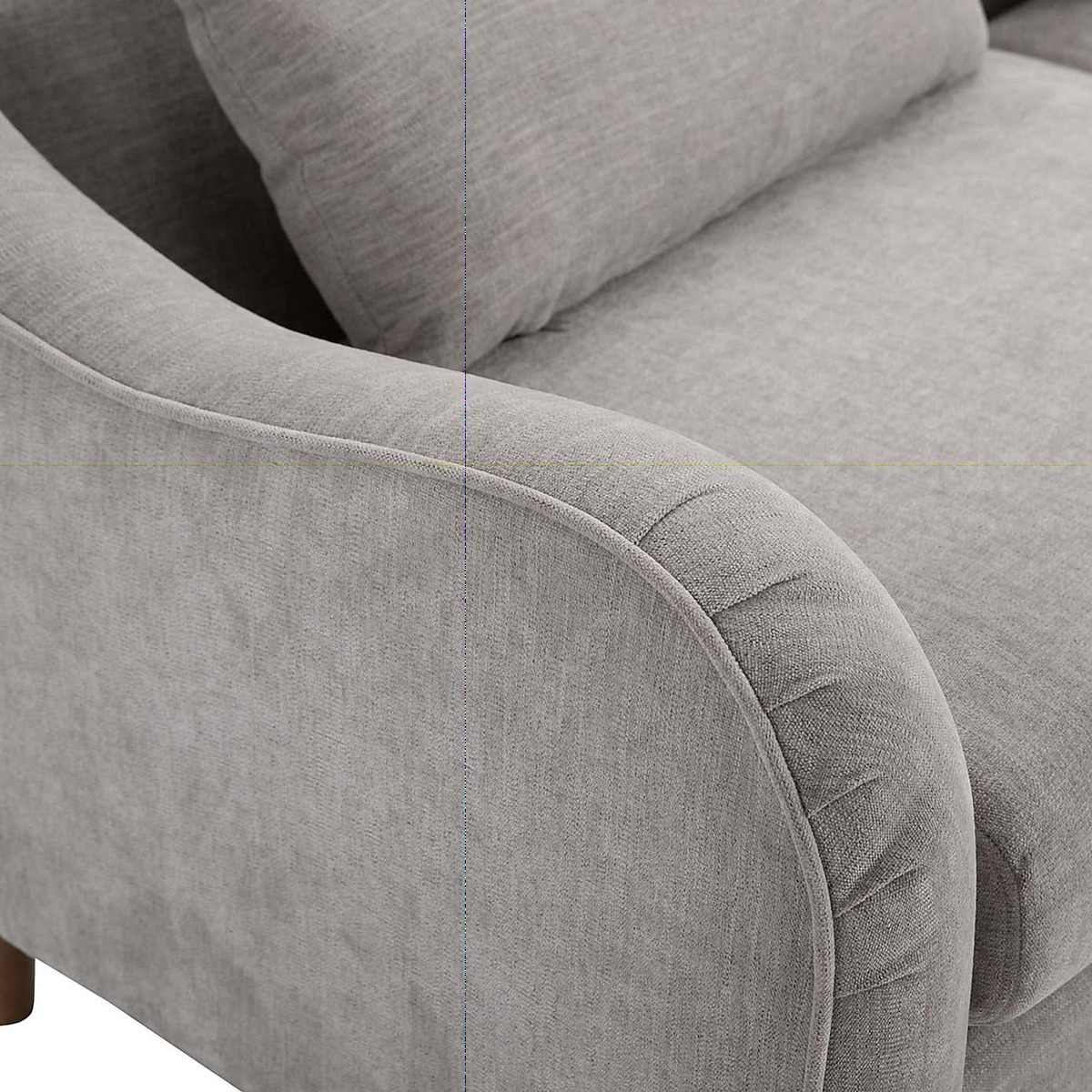 Heidy Chenille 2 Seater Sofa - Grey Grey – image 7