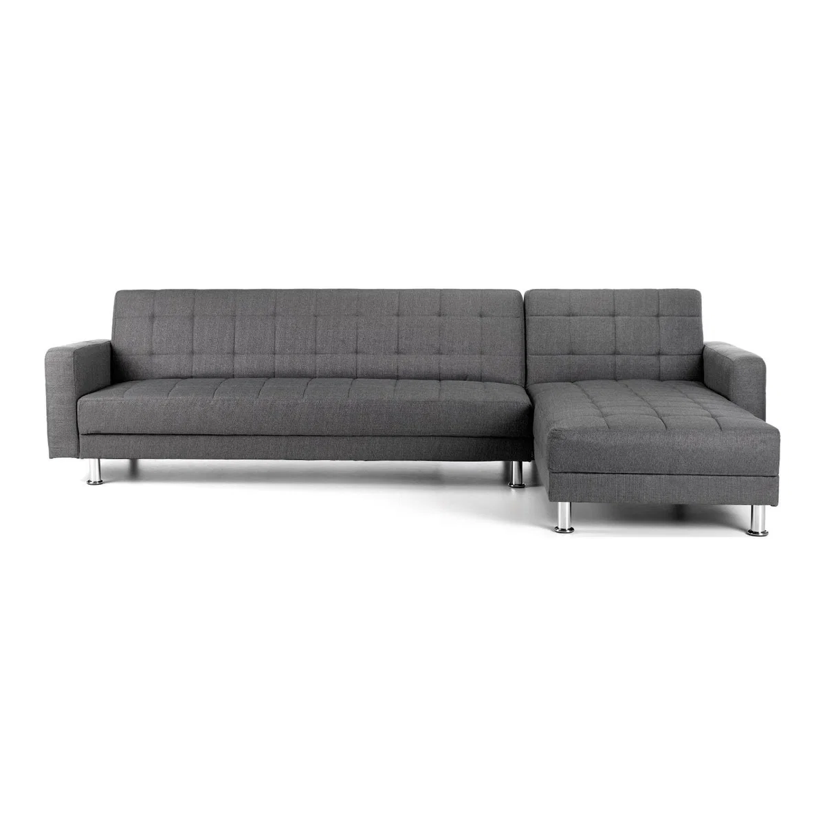 Spencer Chaise Sofa Bed Grey