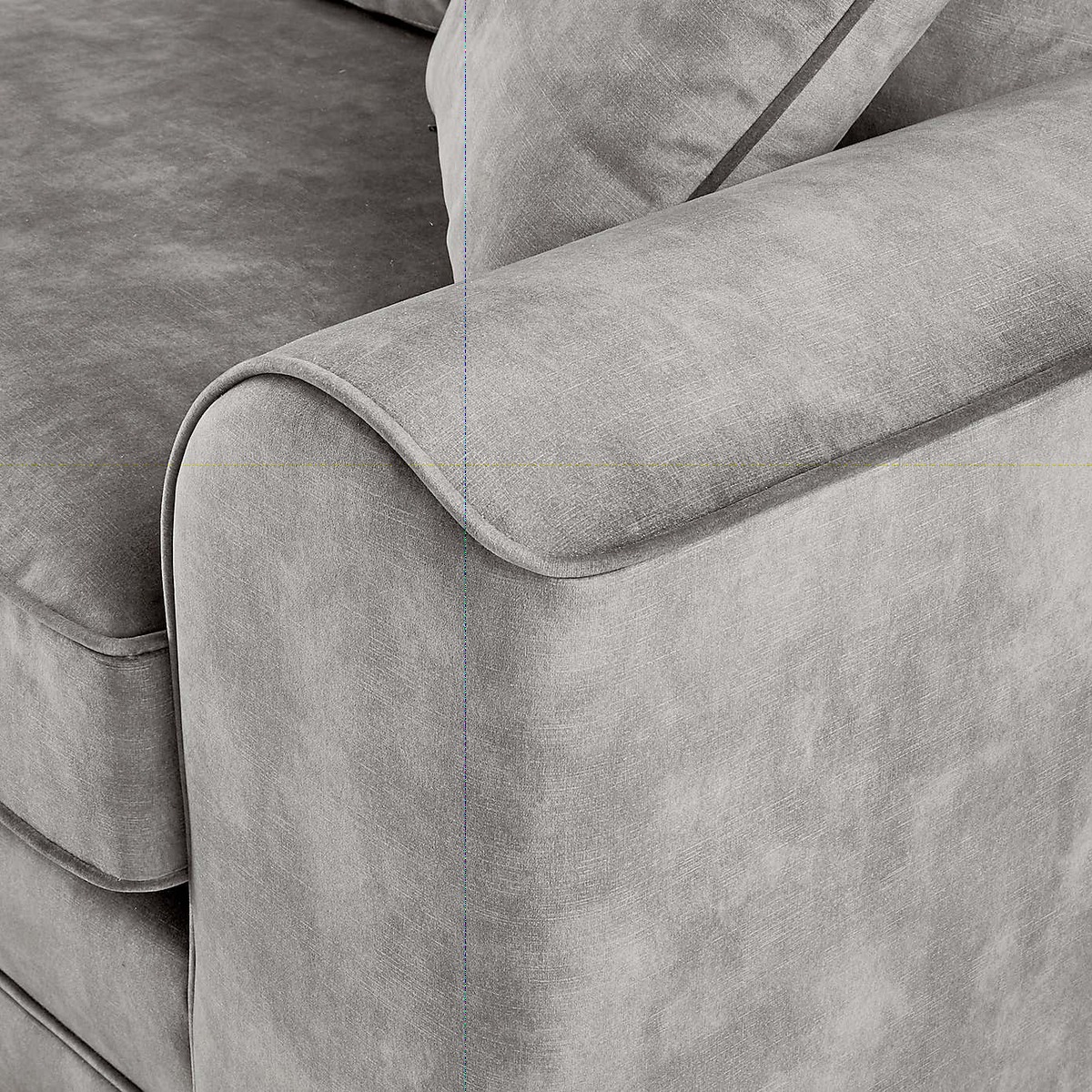 Morello Small Sofa Slub Velvet Slub Velvet Steel Blue – image 7